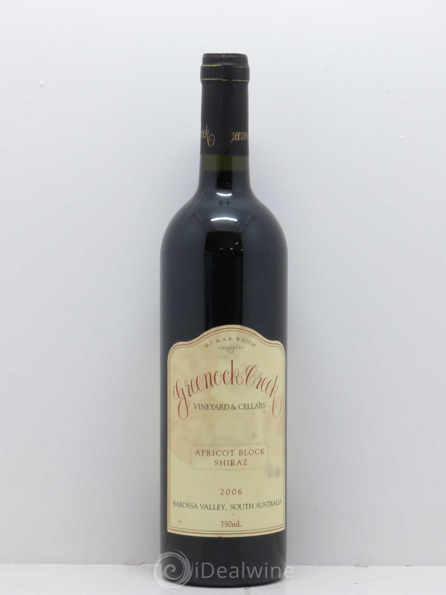 Australie Greenock Creek Apricot Block Shiraz 2007 - Posten von 1 Flasche - 0