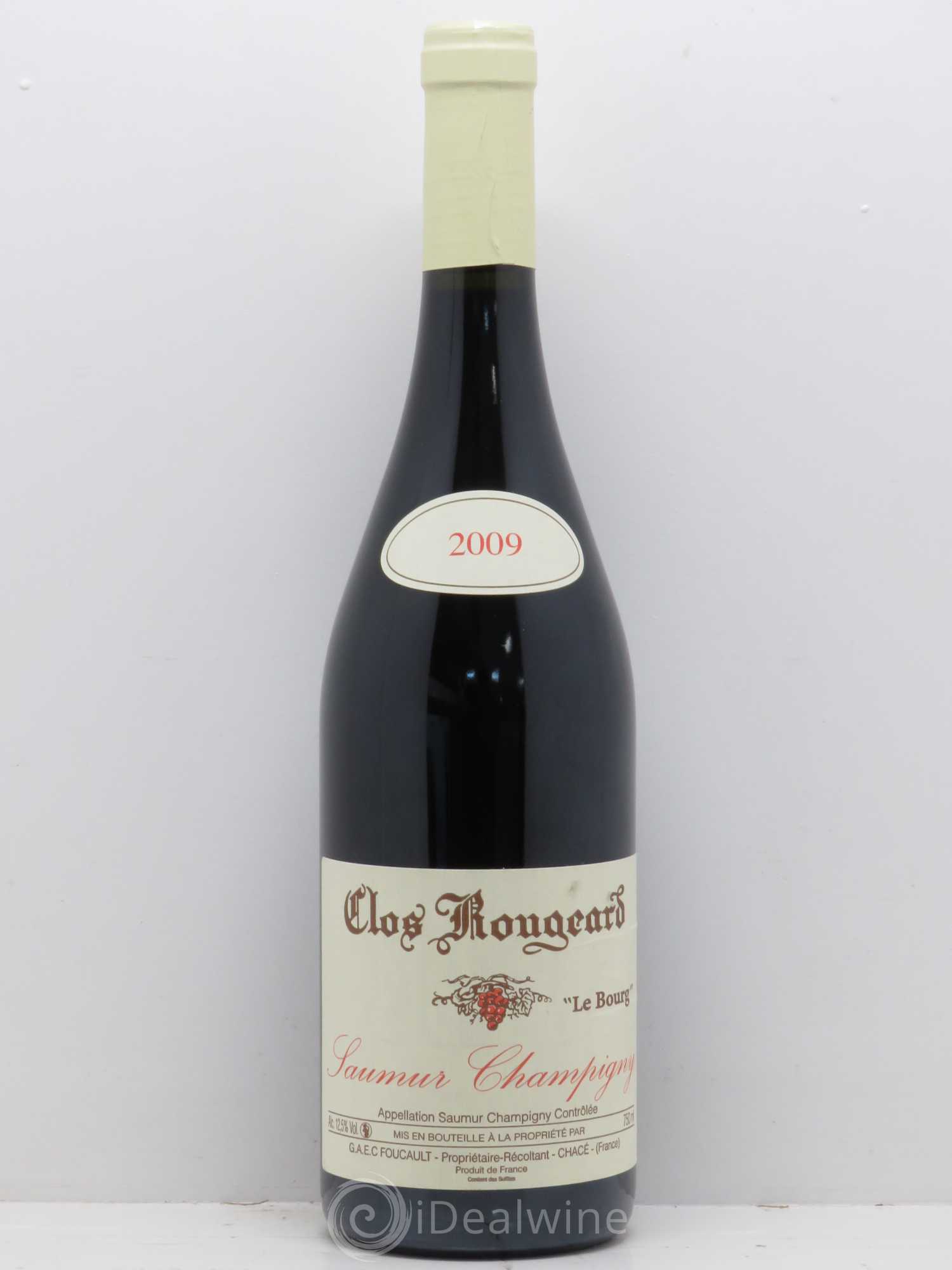 Saumur-Champigny Le Bourg Clos Rougeard 2009 - Lot de 1 bouteille - 0