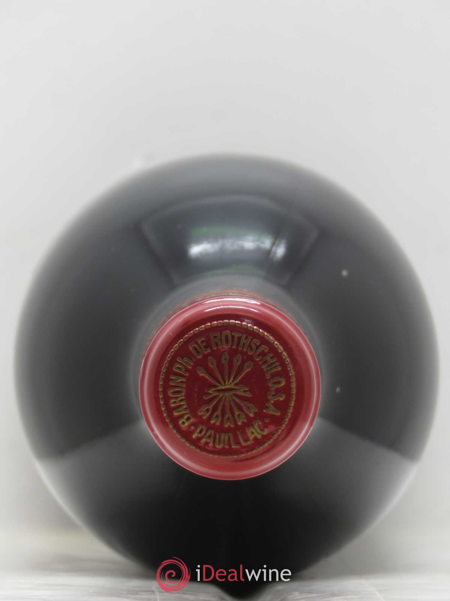 Château Mouton Rothschild 1er Grand Cru Classé 1986 - Lot de 1 bouteille - 1