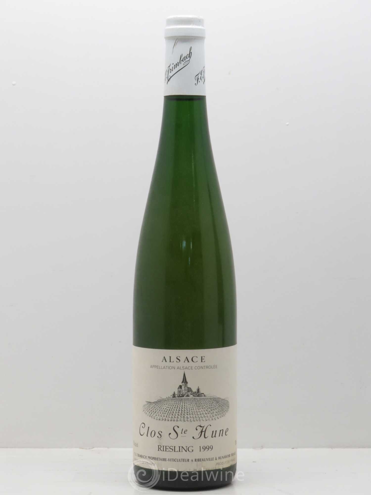 Alsace Riesling Clos Sainte-Hune Trimbach (Domaine) 1999 - Lot de 1 bouteille - 0
