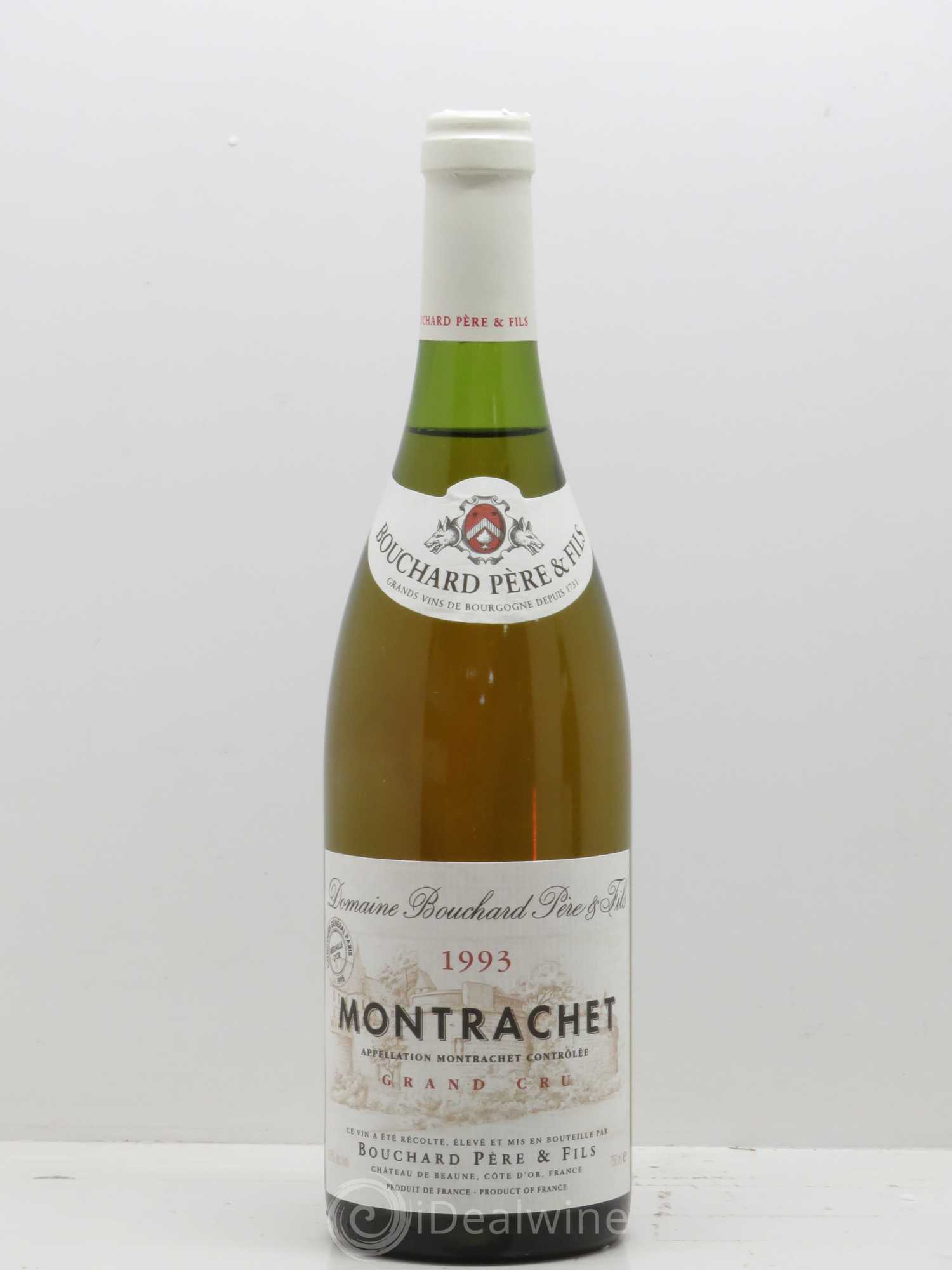 Montrachet Grand Cru Bouchard Père & Fils 1993 - Lot de 1 bouteille - 0