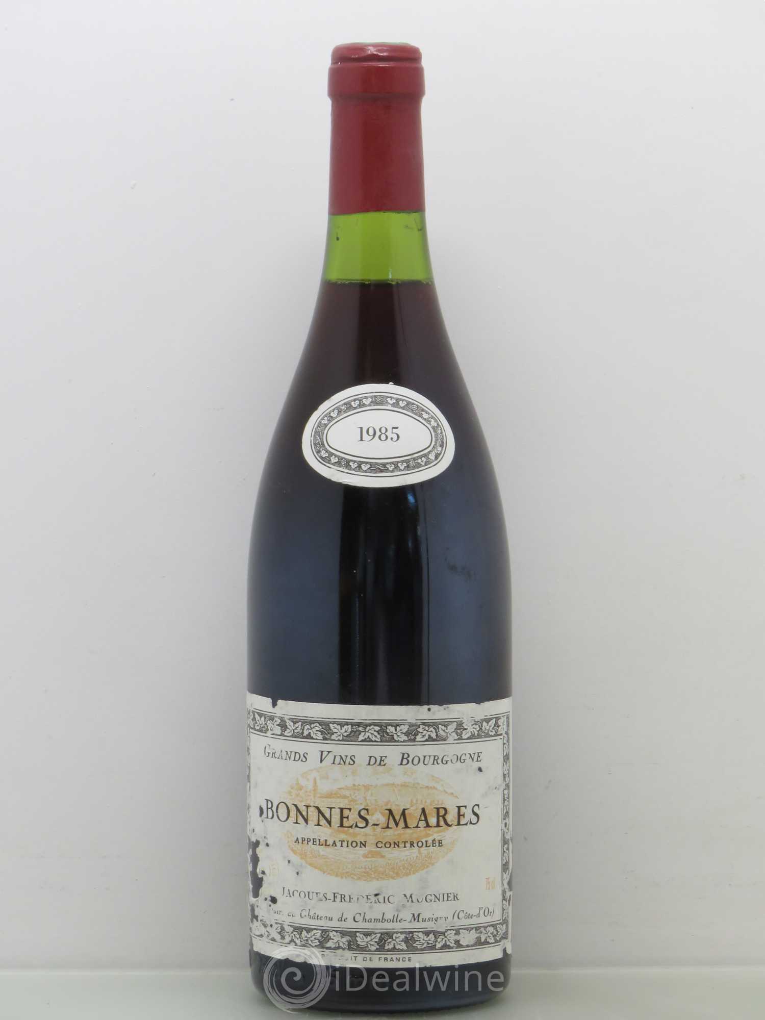 Bonnes-Mares Grand Cru Jacques-Frédéric Mugnier 1985 - Lot de 1 bouteille - 0