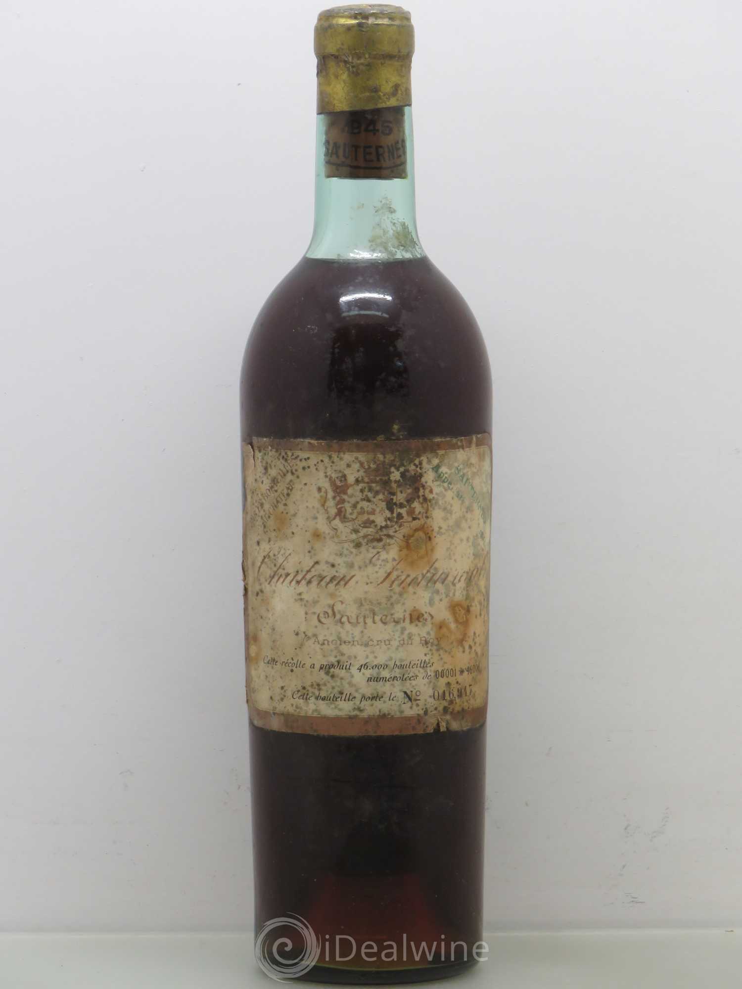 Château Suduiraut 1er Grand Cru Classé 1945 - Lotto di 1 bottiglia - 0
