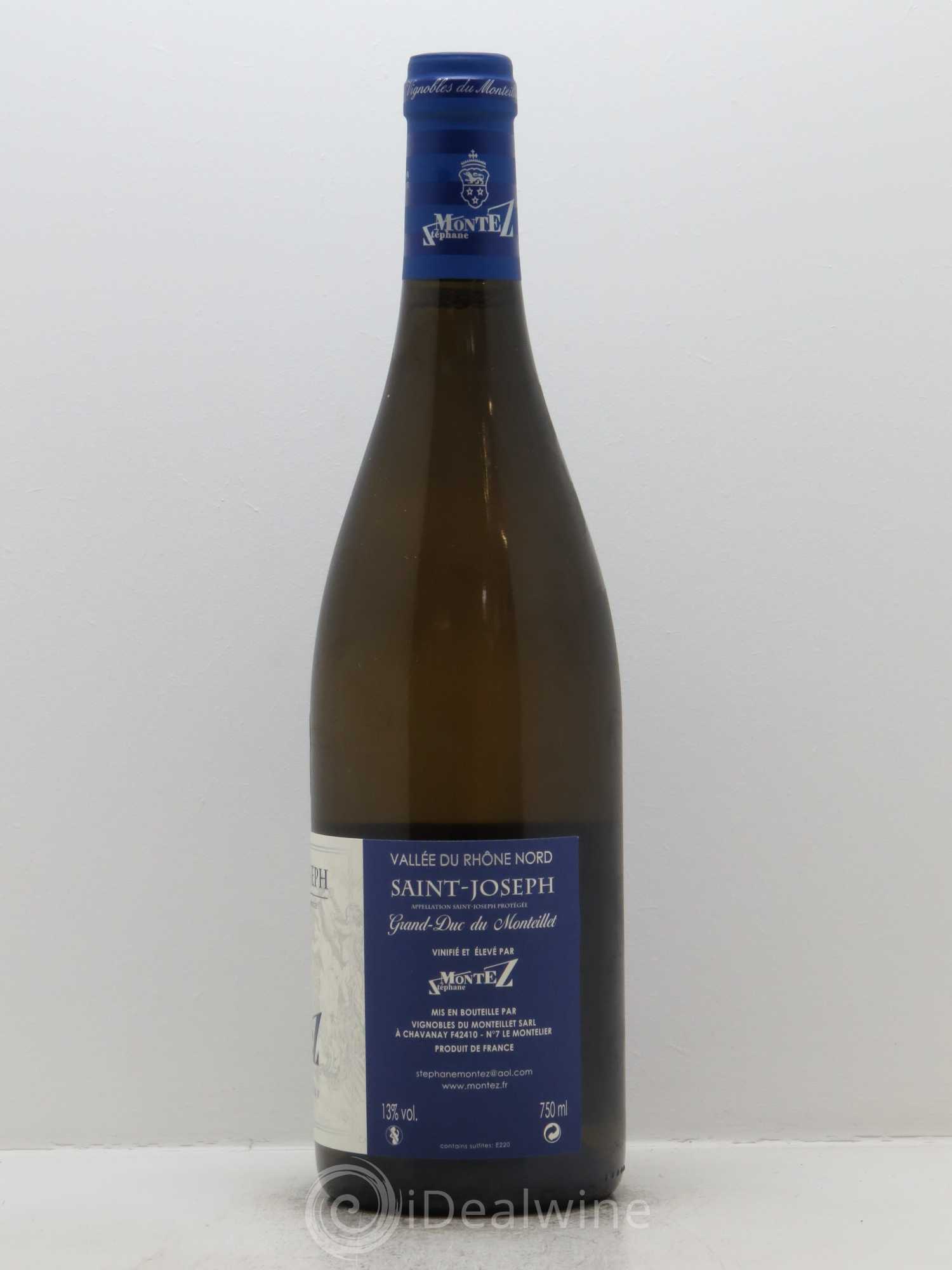 Saint-Joseph Monteillet (Domaine du) - Stéphane Montez 2016 - Lot of 1 bottle - 1