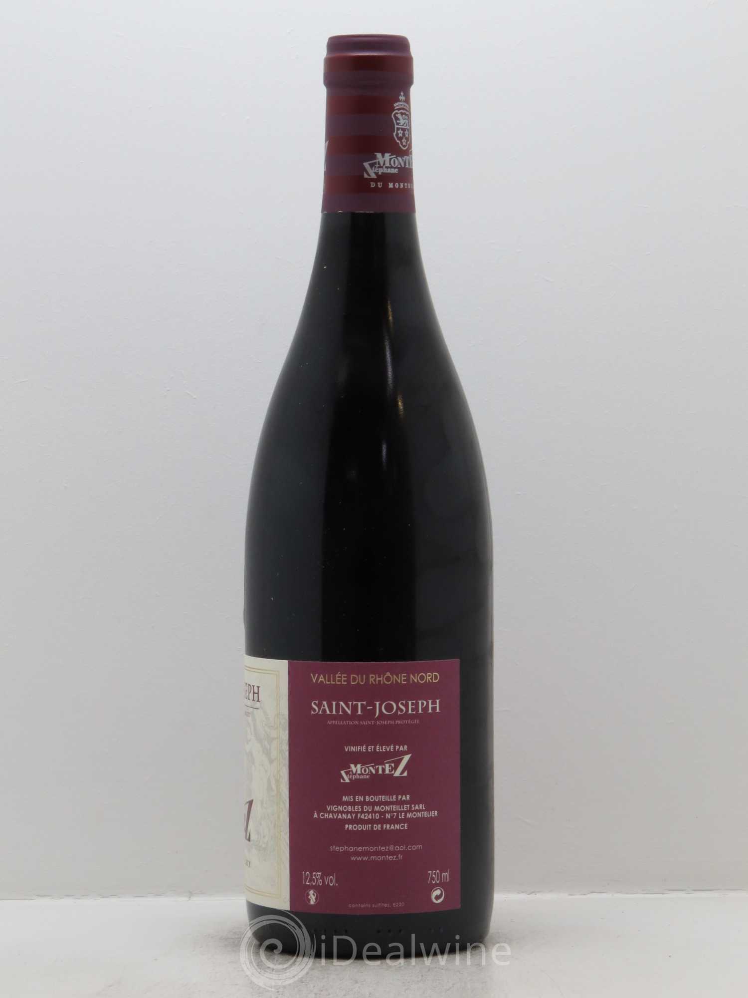 Saint-Joseph Monteillet (Domaine du) - Stéphane Montez 2016 - Lot de 1 bouteille - 1