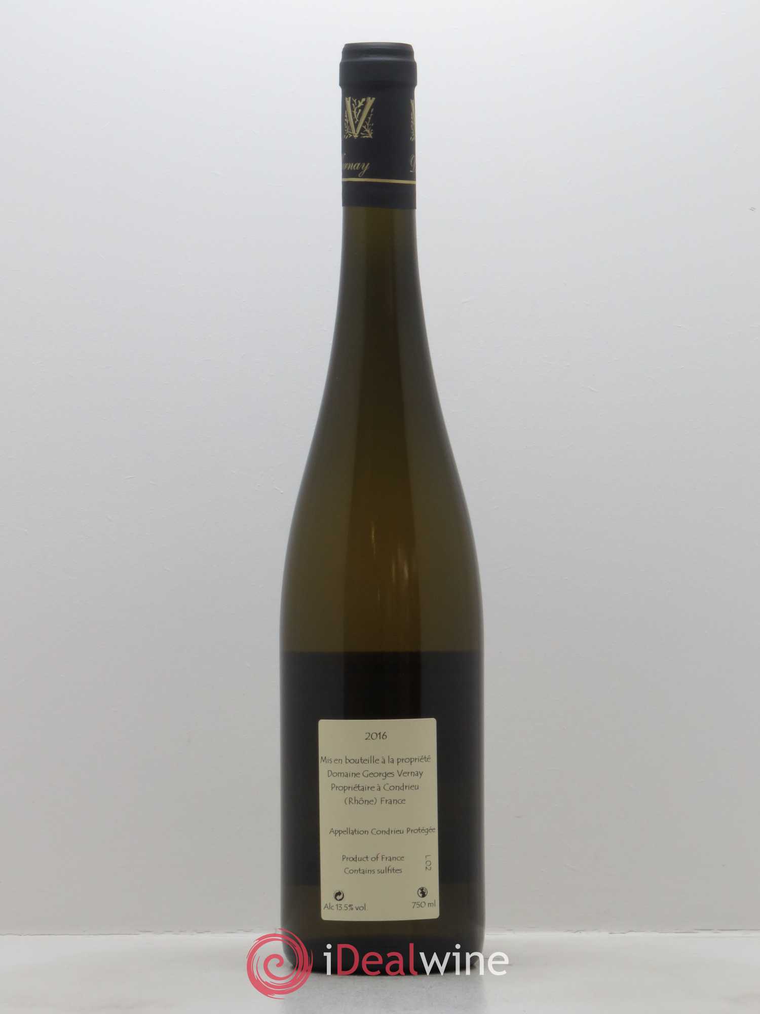 Condrieu Les Chaillées de l'Enfer Georges Vernay 2016 - Lot de 1 bouteille - 1