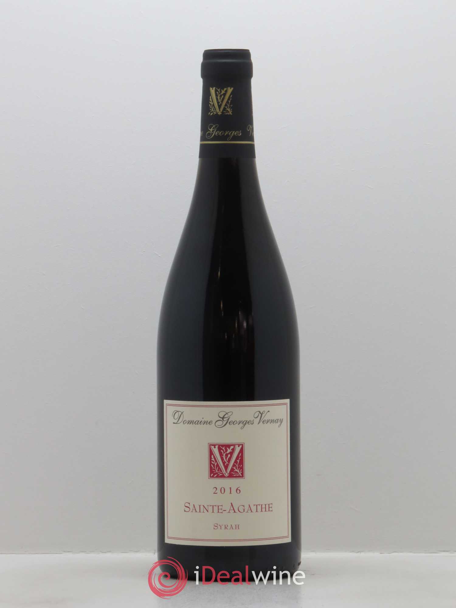 Côtes-du-Rhône Sainte-Agathe Georges Vernay 2016 - Lot de 1 bouteille - 0