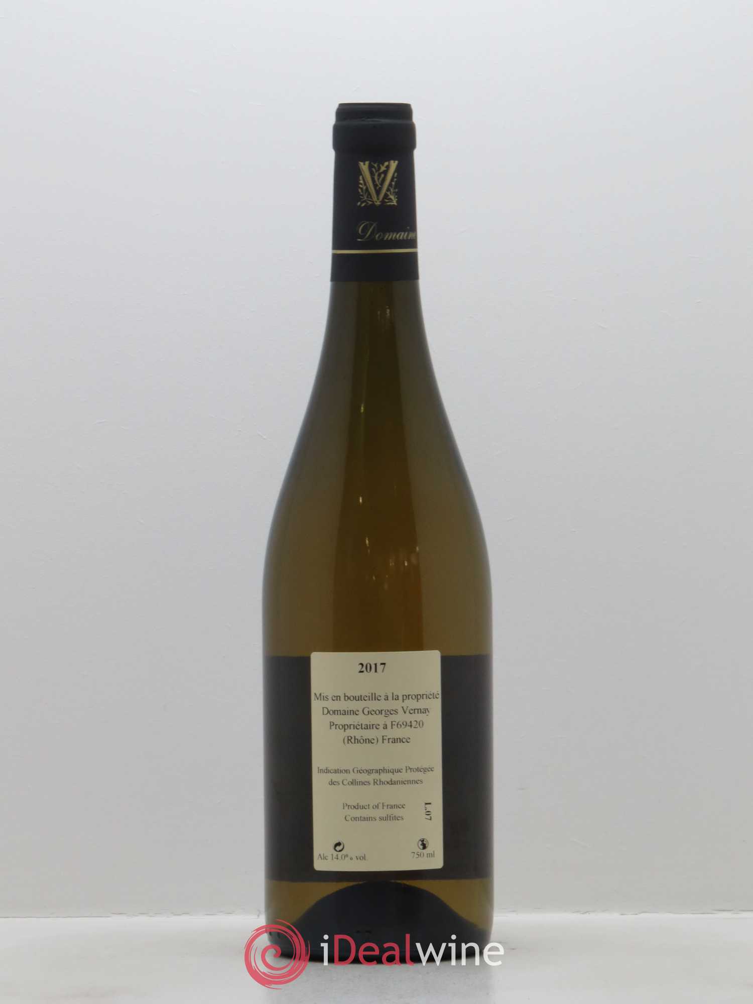 IGP Collines Rhodaniennes Le Pied de Samson Georges Vernay 2017 - Lot de 1 bouteille - 1