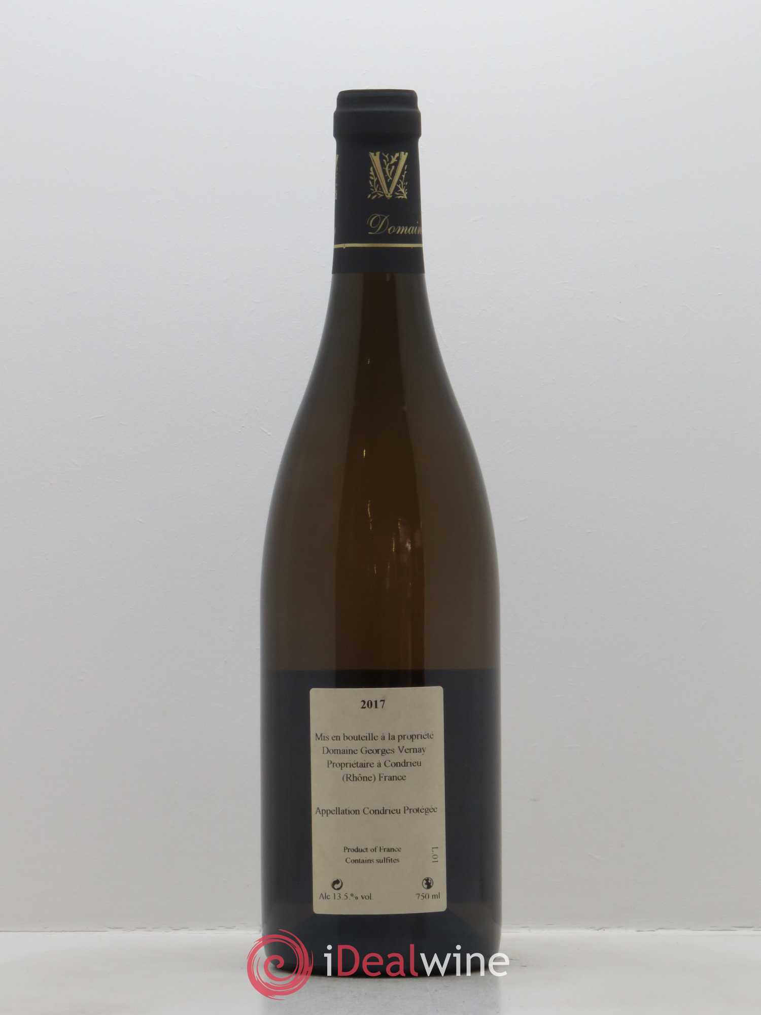 Condrieu Terrasses de l'Empire Georges Vernay 2017 - Lot de 1 bouteille - 1