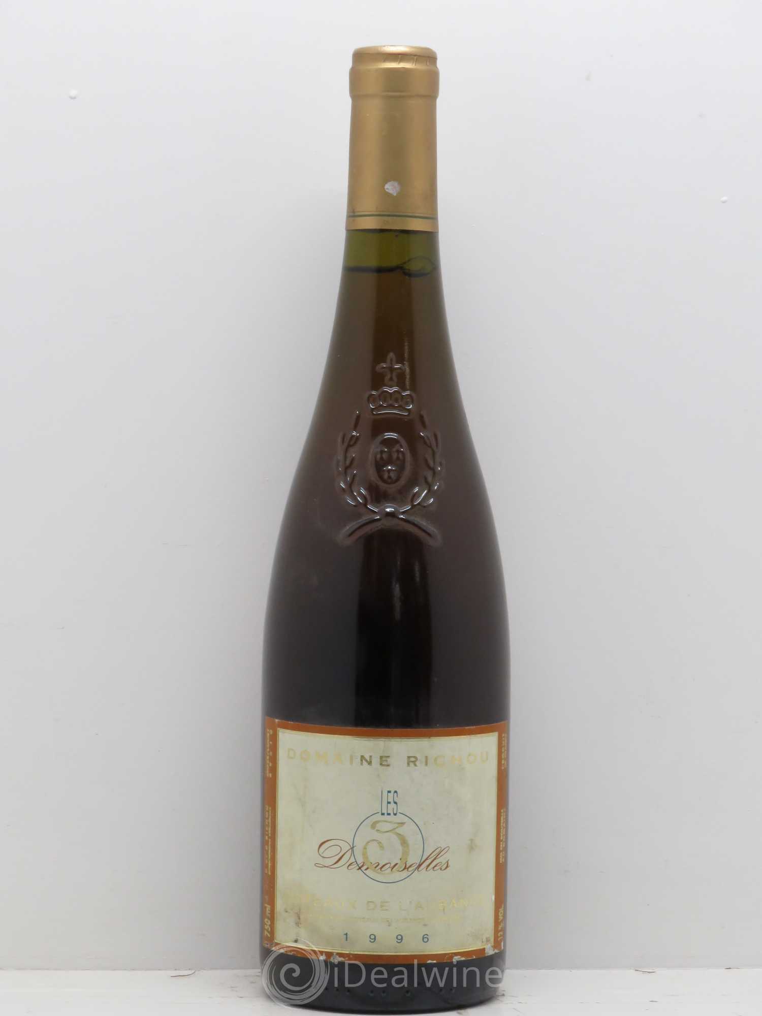 Coteaux de l'Aubance Les 3 Demoiselles - Domaine Richou 1996 - Lotto di 1 bottiglia - 0