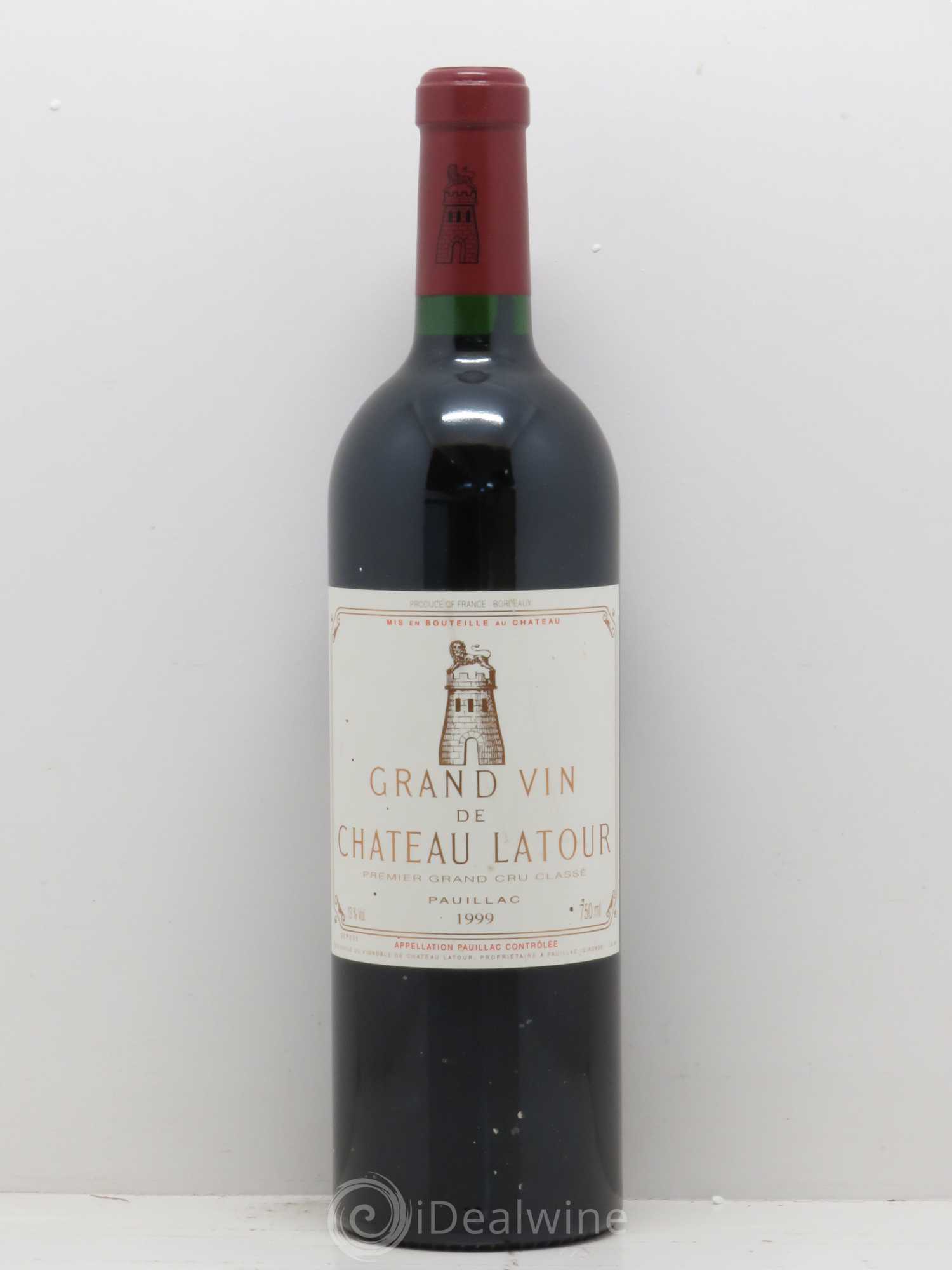 Château Latour 1er Grand Cru Classé 1999 - Lot de 1 bouteille - 0