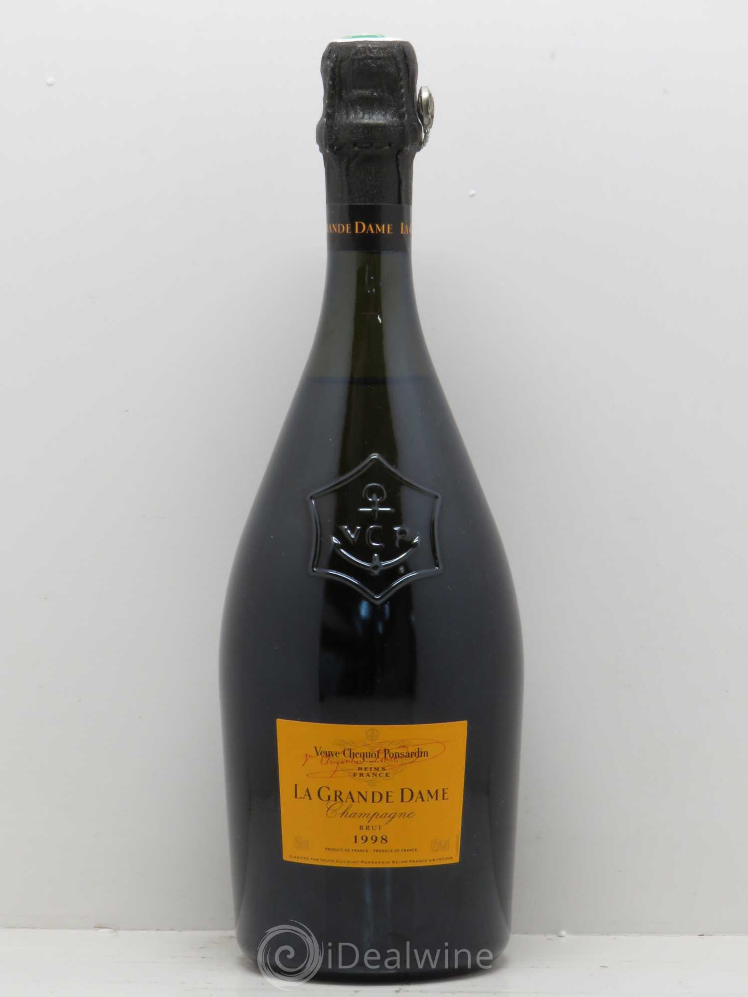 La Grande Dame Veuve Clicquot 1998 - Lot de 1 bouteille - 0
