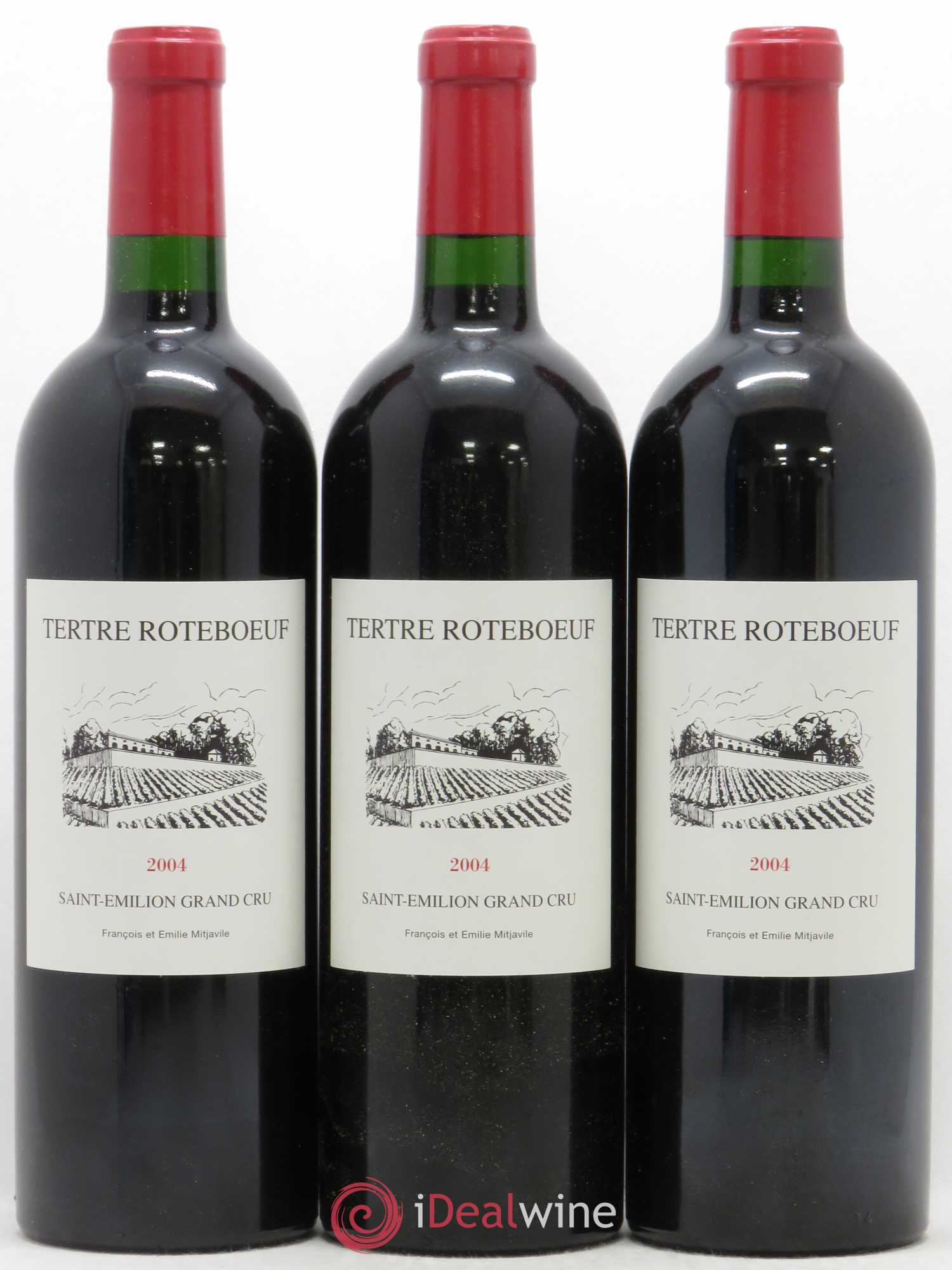 Château Tertre Roteboeuf 2004 - Lot de 6 bouteilles - 1