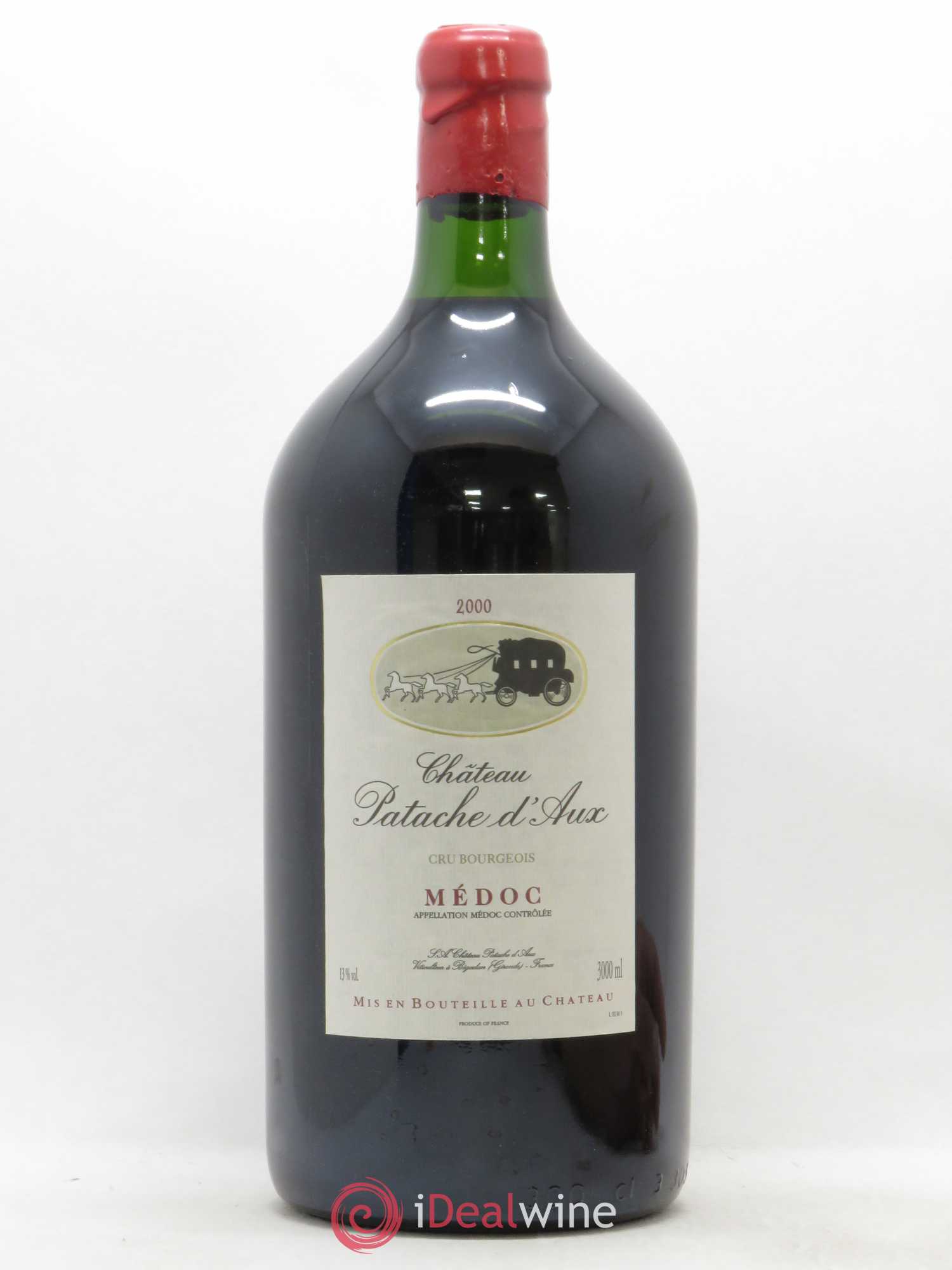 Château Patache d'Aux Cru Bourgeois 2000 - Lot de 1 double magnum - 0