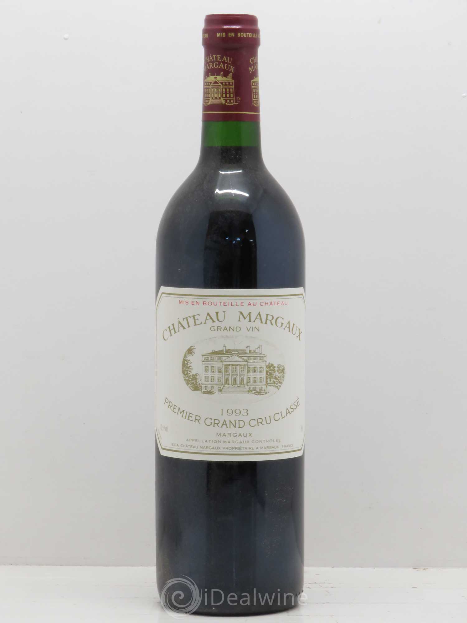 Château Margaux 1er Grand Cru Classé 1993 - Lot de 1 bouteille - 0