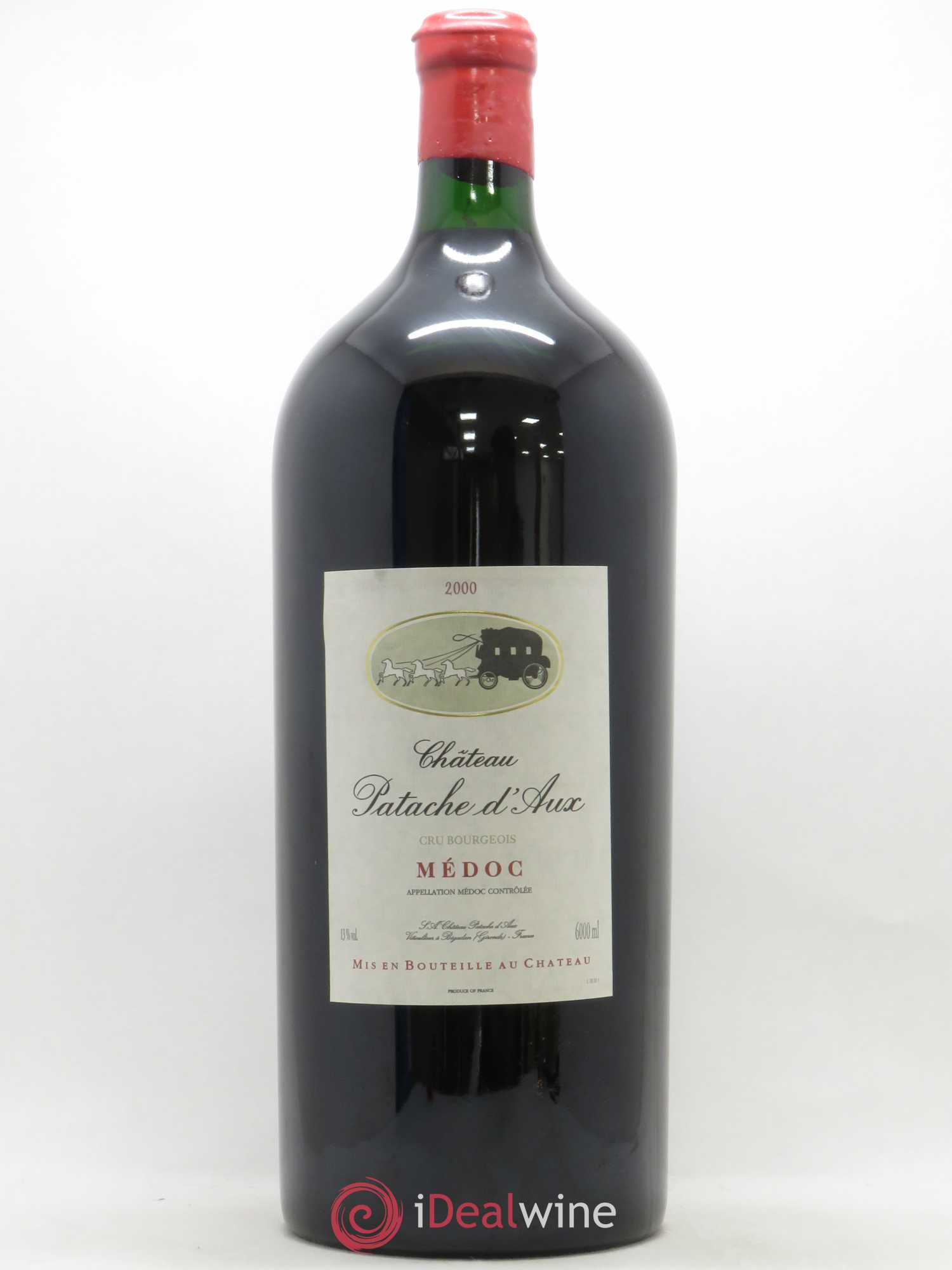 Château Patache d'Aux Cru Bourgeois 2000 - Lot de 1 impériale - 0
