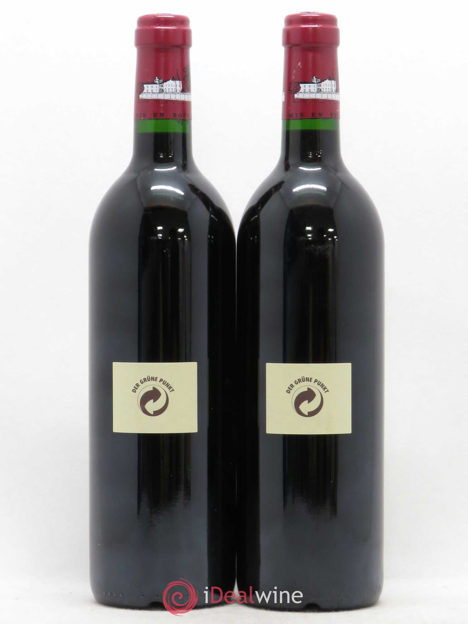 Château Lafite Rothschild 1er Grand Cru Classé 1999 - Lot de 2 bouteilles - 1