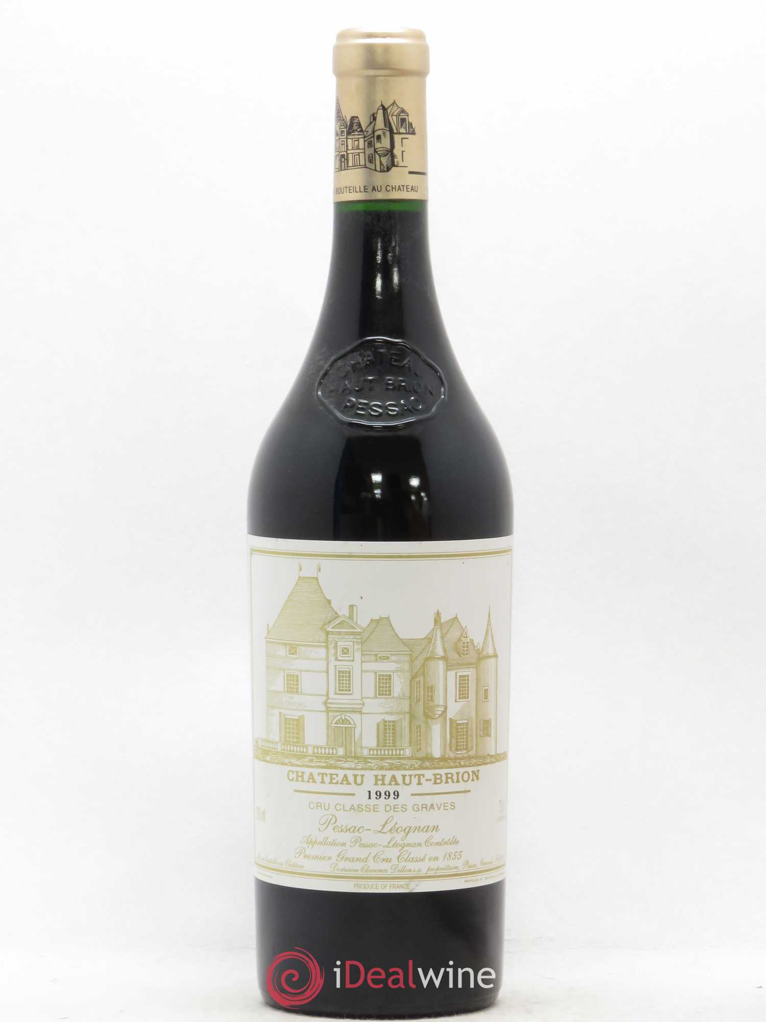 Château Haut Brion 1er Grand Cru Classé 1999 - Lot de 1 bouteille - 0