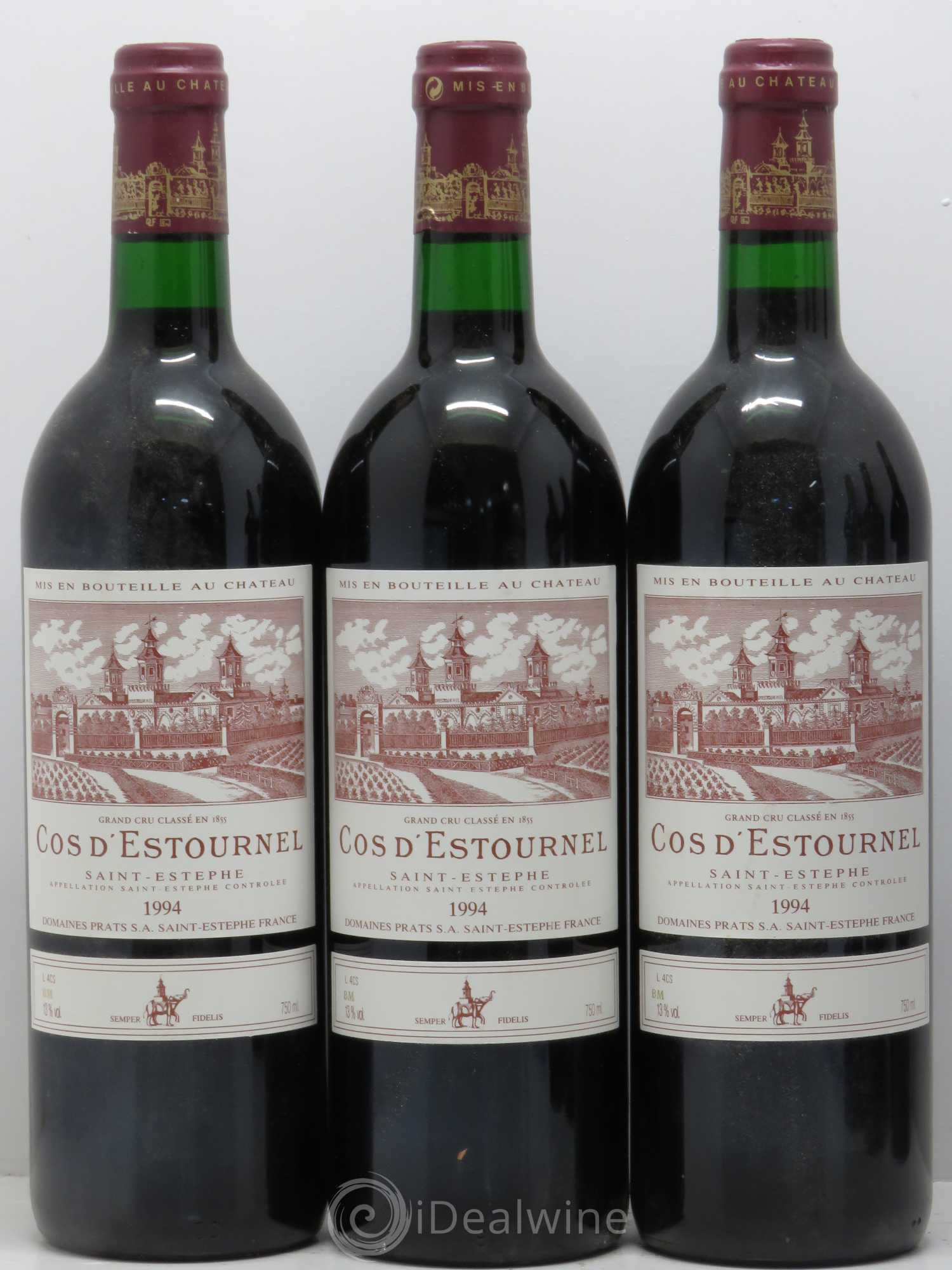 Cos d'Estournel 2ème Grand Cru Classé 1994 - Lot de 6 bouteilles - 1