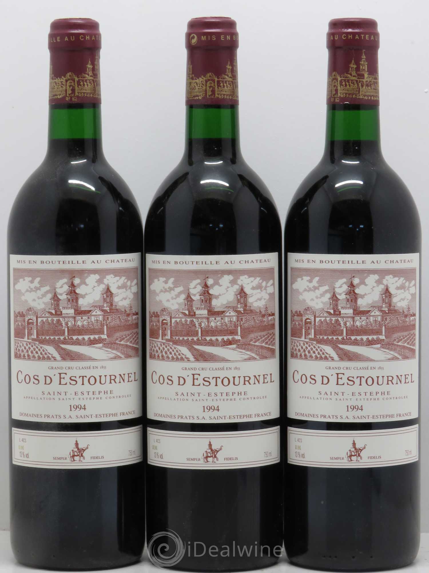 Cos d'Estournel 2ème Grand Cru Classé 1994 - Lot de 6 bouteilles - 2