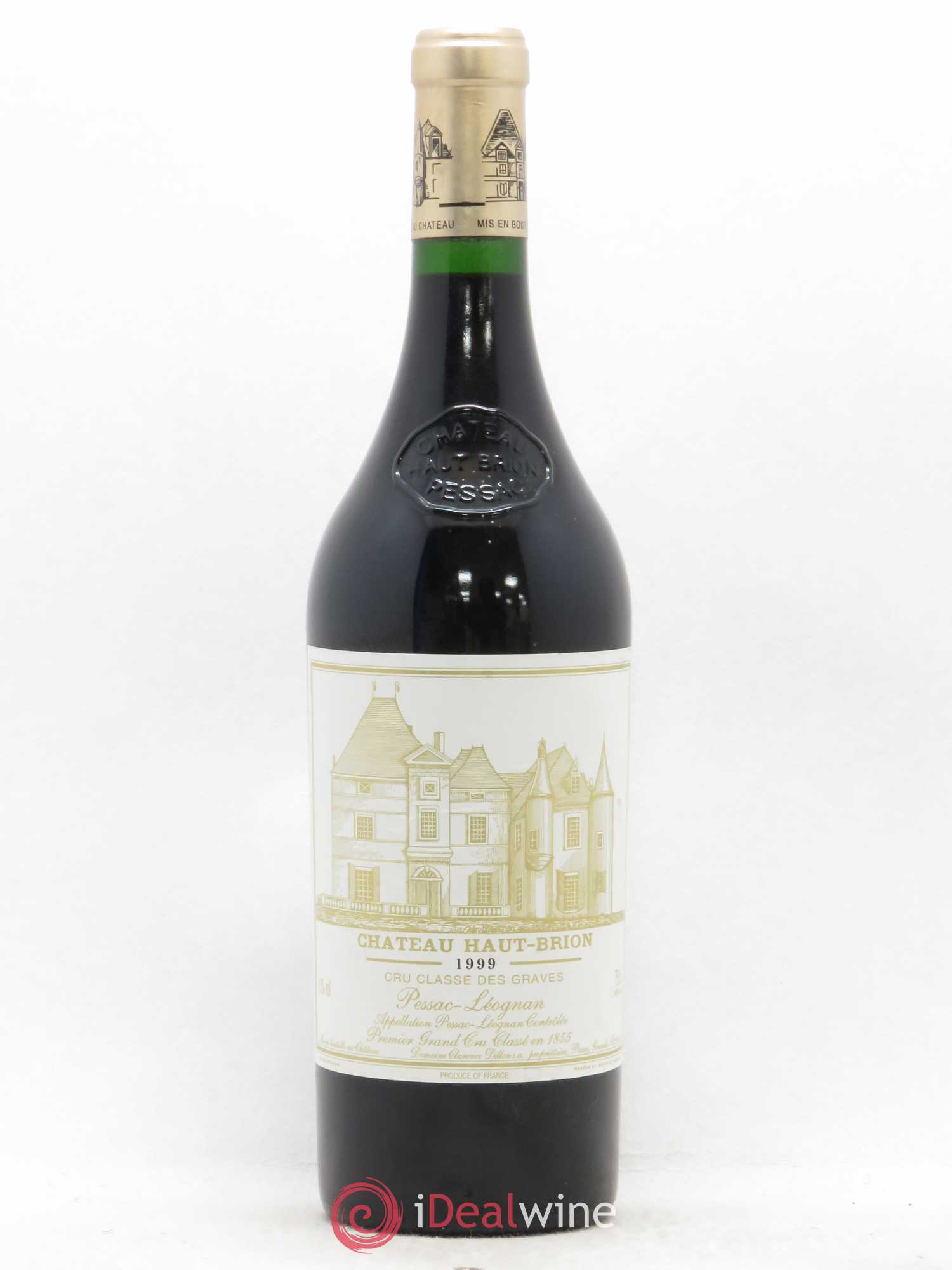 Château Haut Brion 1er Grand Cru Classé 1999 - Lot de 1 bouteille - 0