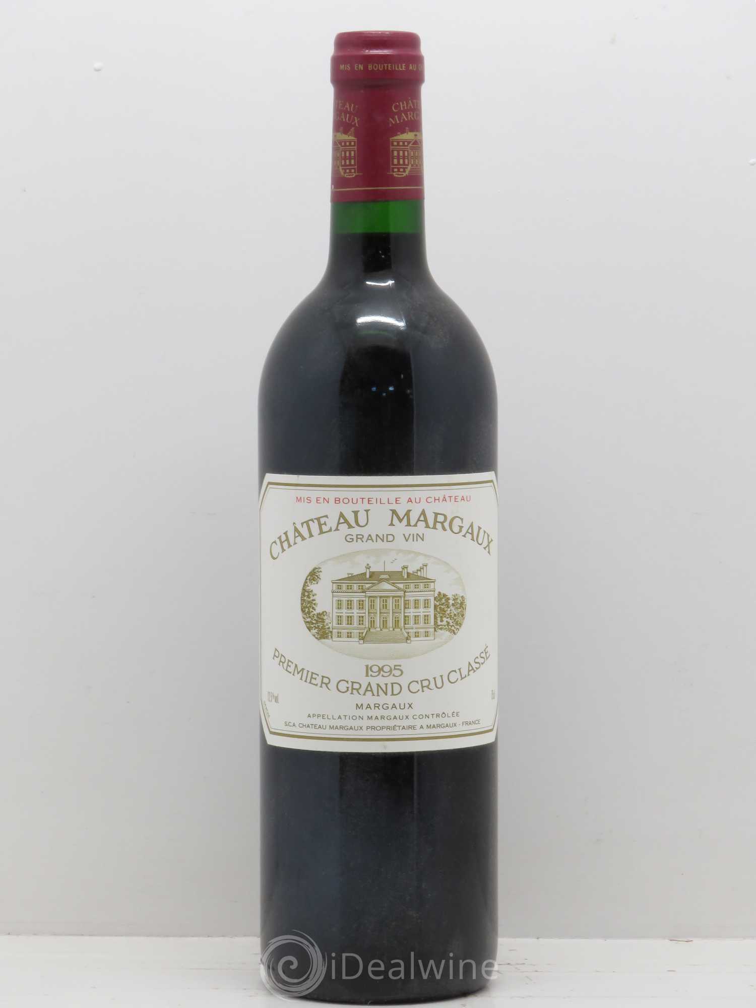 Château Margaux 1er Grand Cru Classé 1995 - Lot de 1 bouteille - 0