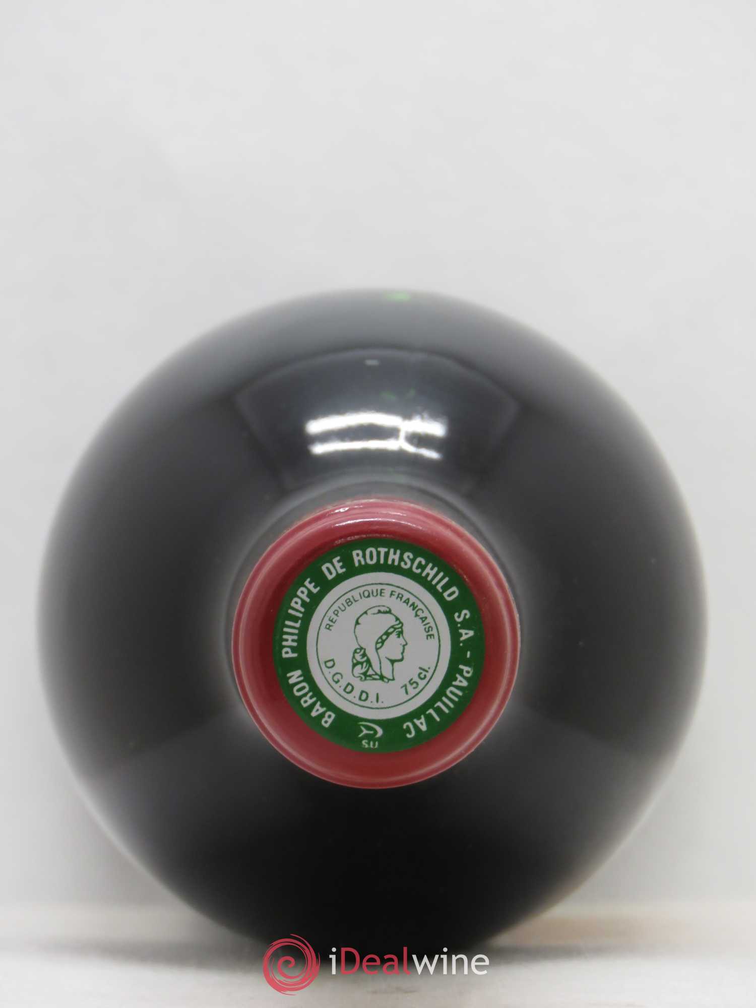 Château Mouton Rothschild 1er Grand Cru Classé 1991 - Lot de 1 bouteille - 2
