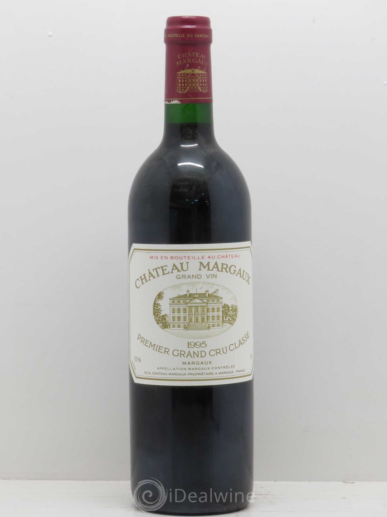 Château Margaux 1er Grand Cru Classé 1995 - Lot de 1 bouteille - 0