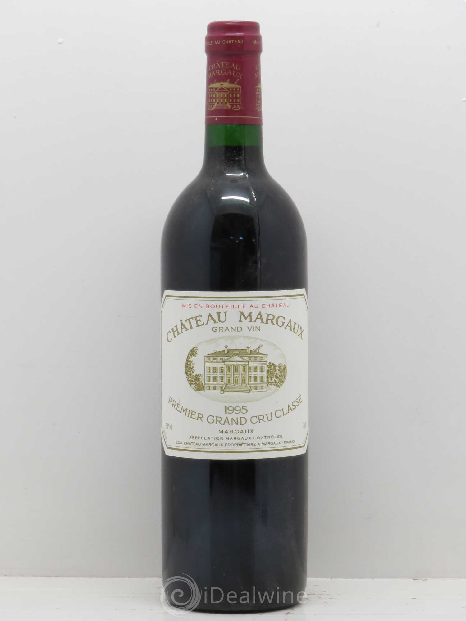 Château Margaux 1er Grand Cru Classé 1995 - Lot de 1 bouteille - 0