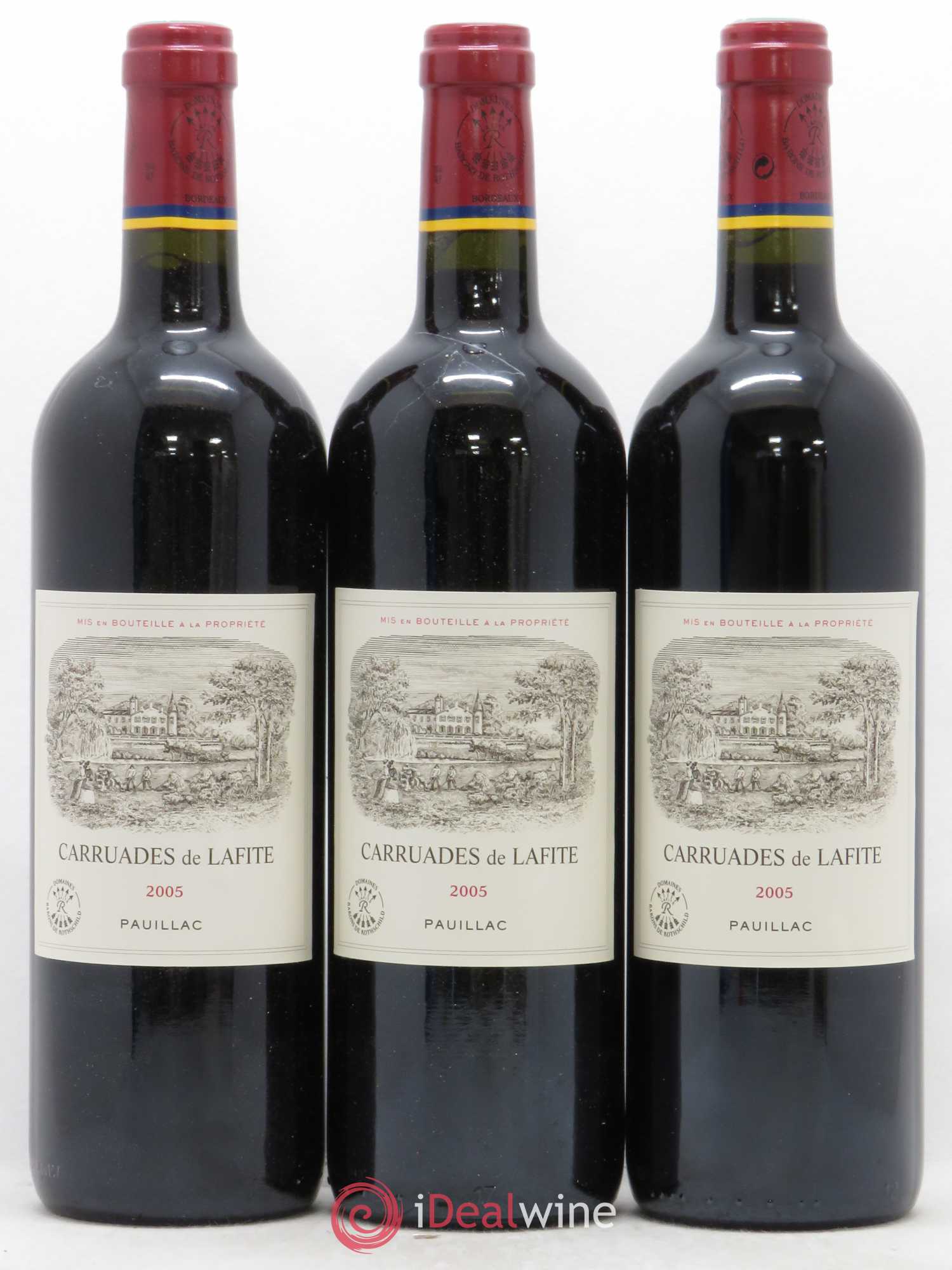 Carruades de Lafite Rothschild Second Vin 2005 - Lot de 12 bouteilles - 1