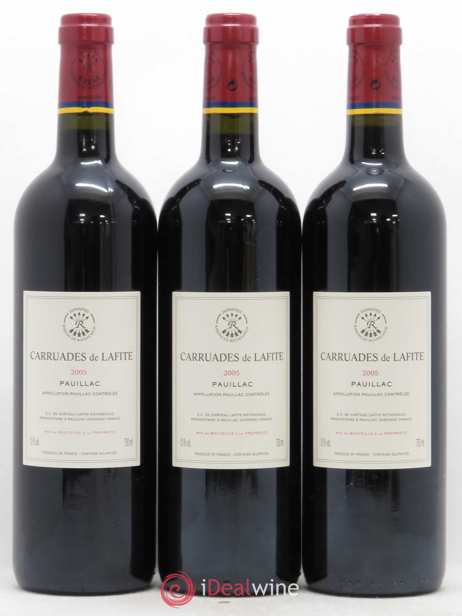 Carruades de Lafite Rothschild Second Vin 2005 - Lot de 12 bouteilles - 8