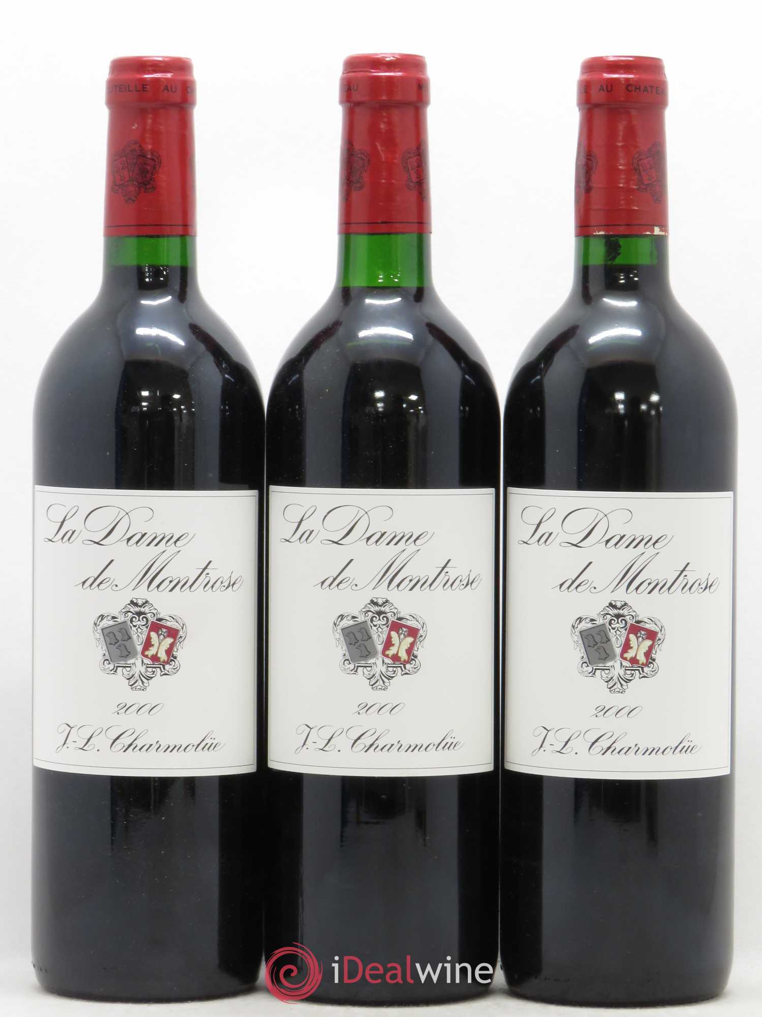 La Dame de Montrose Second Vin 2000 - Lot de 12 bouteilles - 1