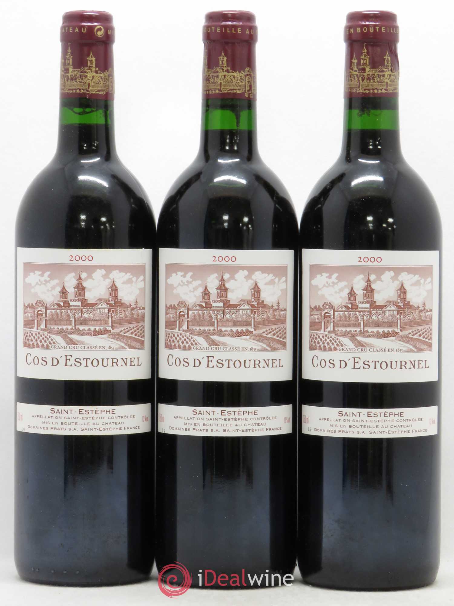 Cos d'Estournel 2ème Grand Cru Classé 2000 - Lot de 12 bouteilles - 1