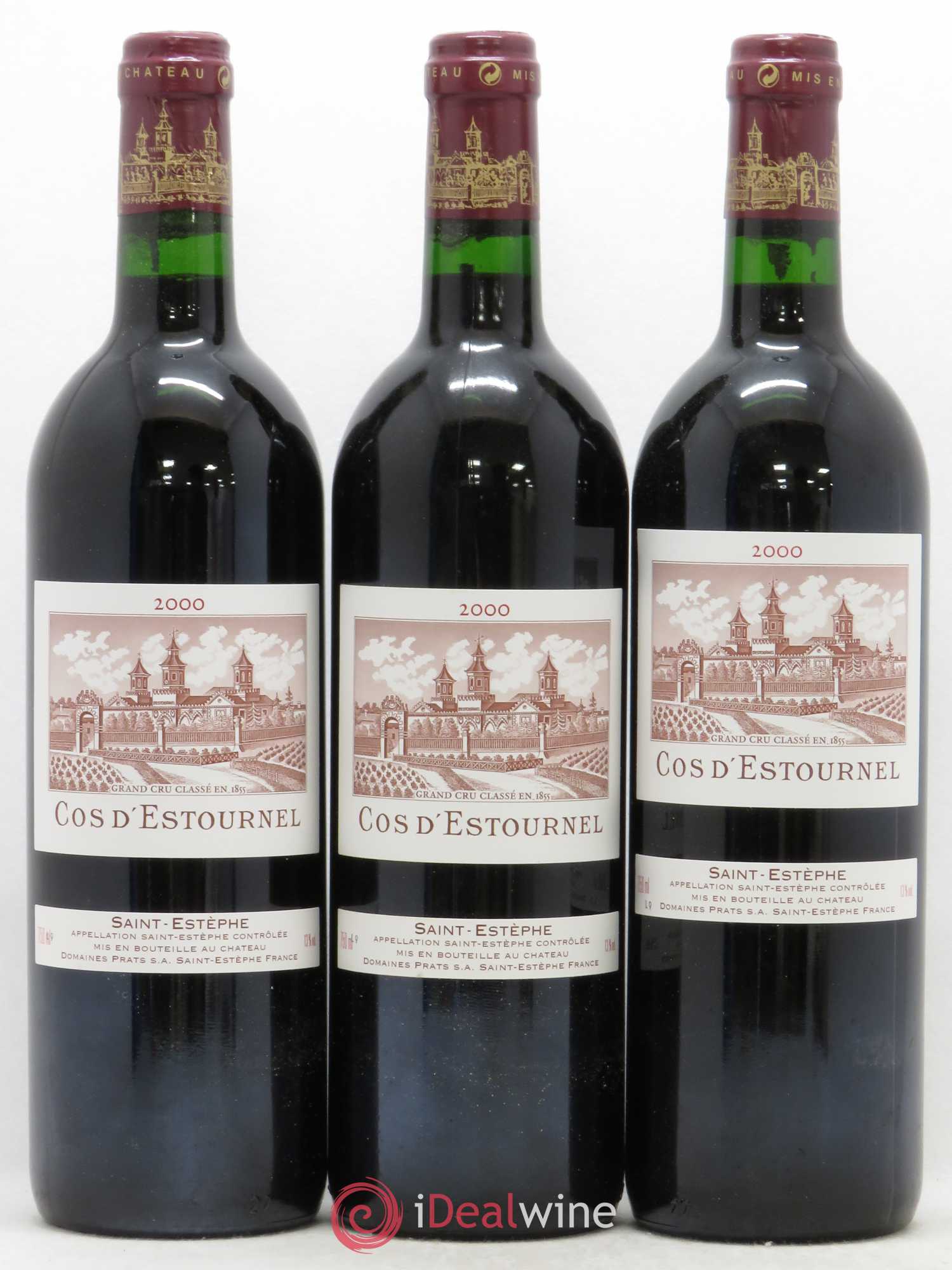 Cos d'Estournel 2ème Grand Cru Classé 2000 - Lot de 12 bouteilles - 2