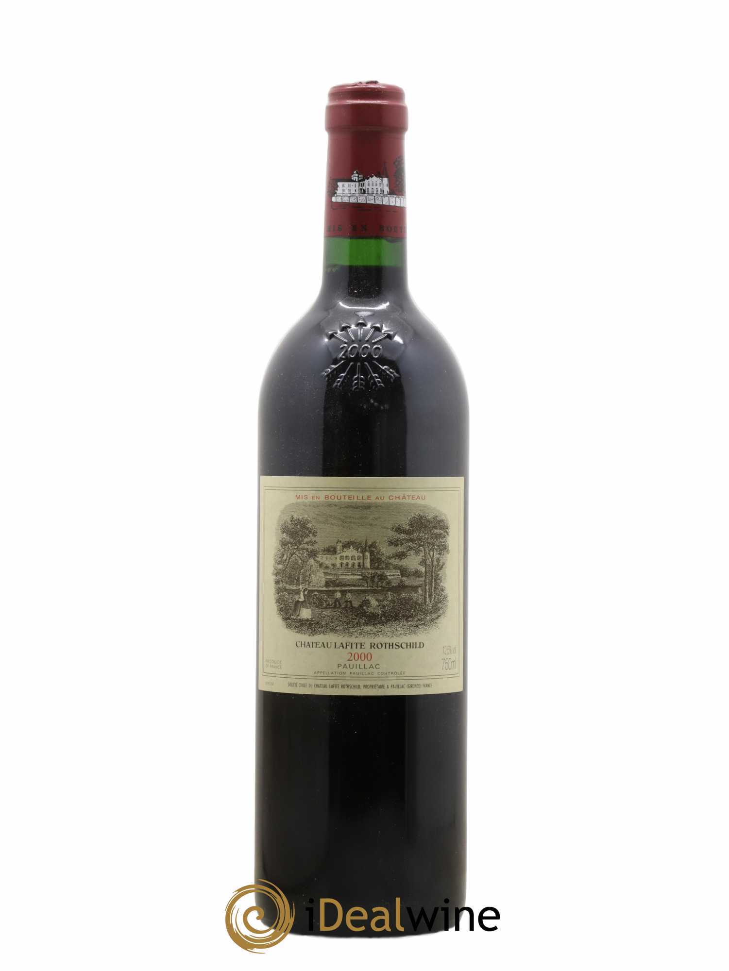 Château Lafite Rothschild 1er Grand Cru Classé 2000 - Lot de 1 bouteille - 0