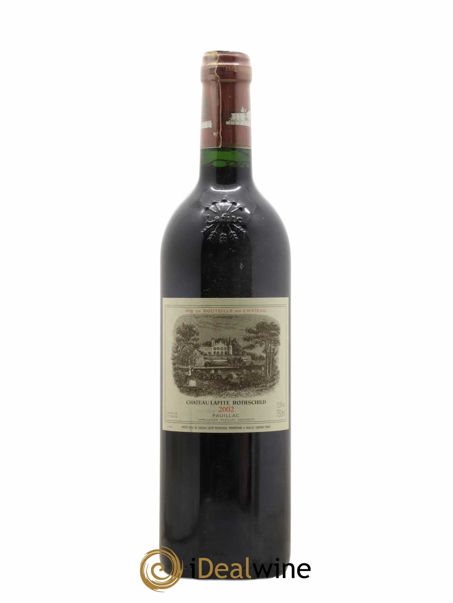Château Lafite Rothschild 1er Grand Cru Classé 2002 - Lot de 1 bouteille - 0