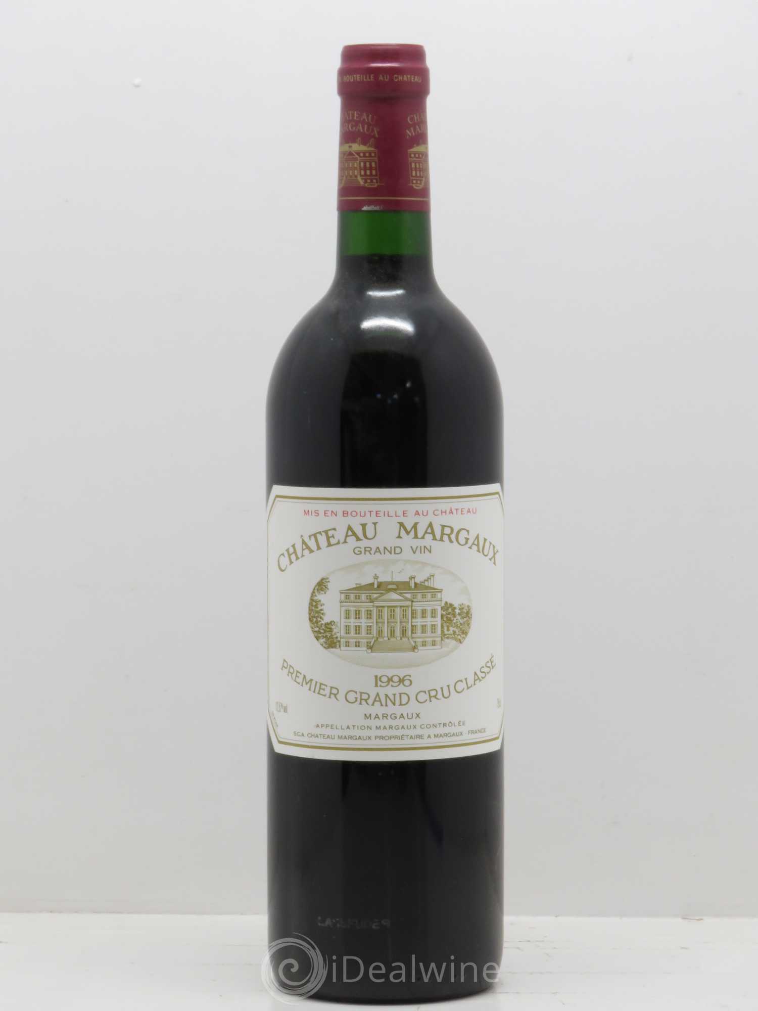 Château Margaux 1er Grand Cru Classé 1996 - Lot de 1 bouteille - 0