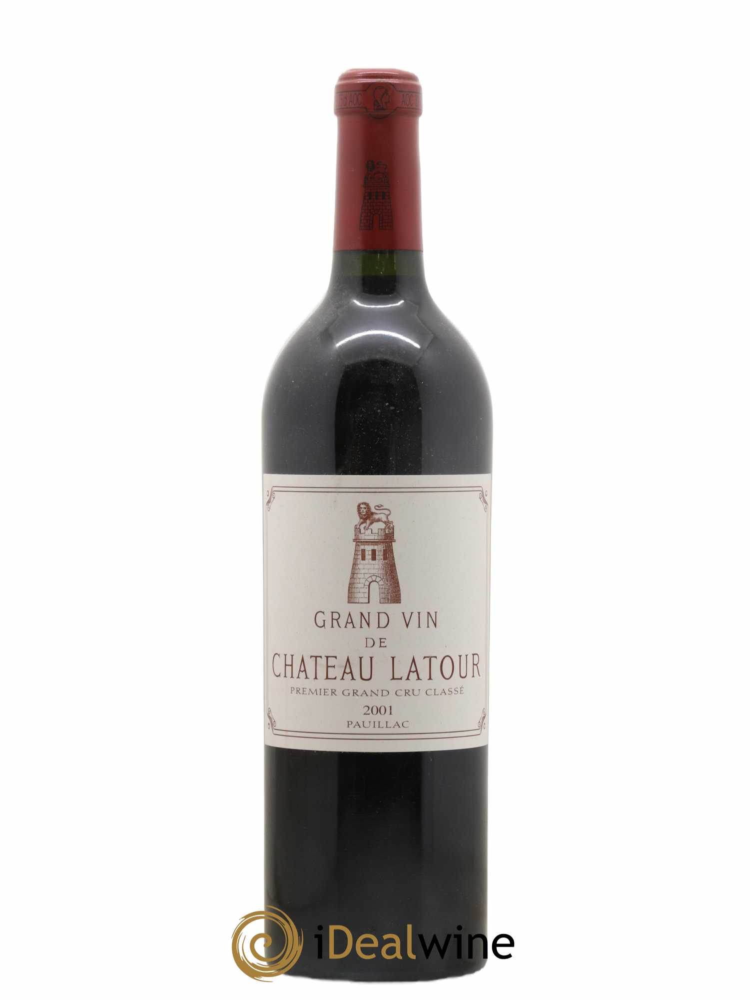 Château Latour 1er Grand Cru Classé 2001 - Lot de 1 bouteille - 0