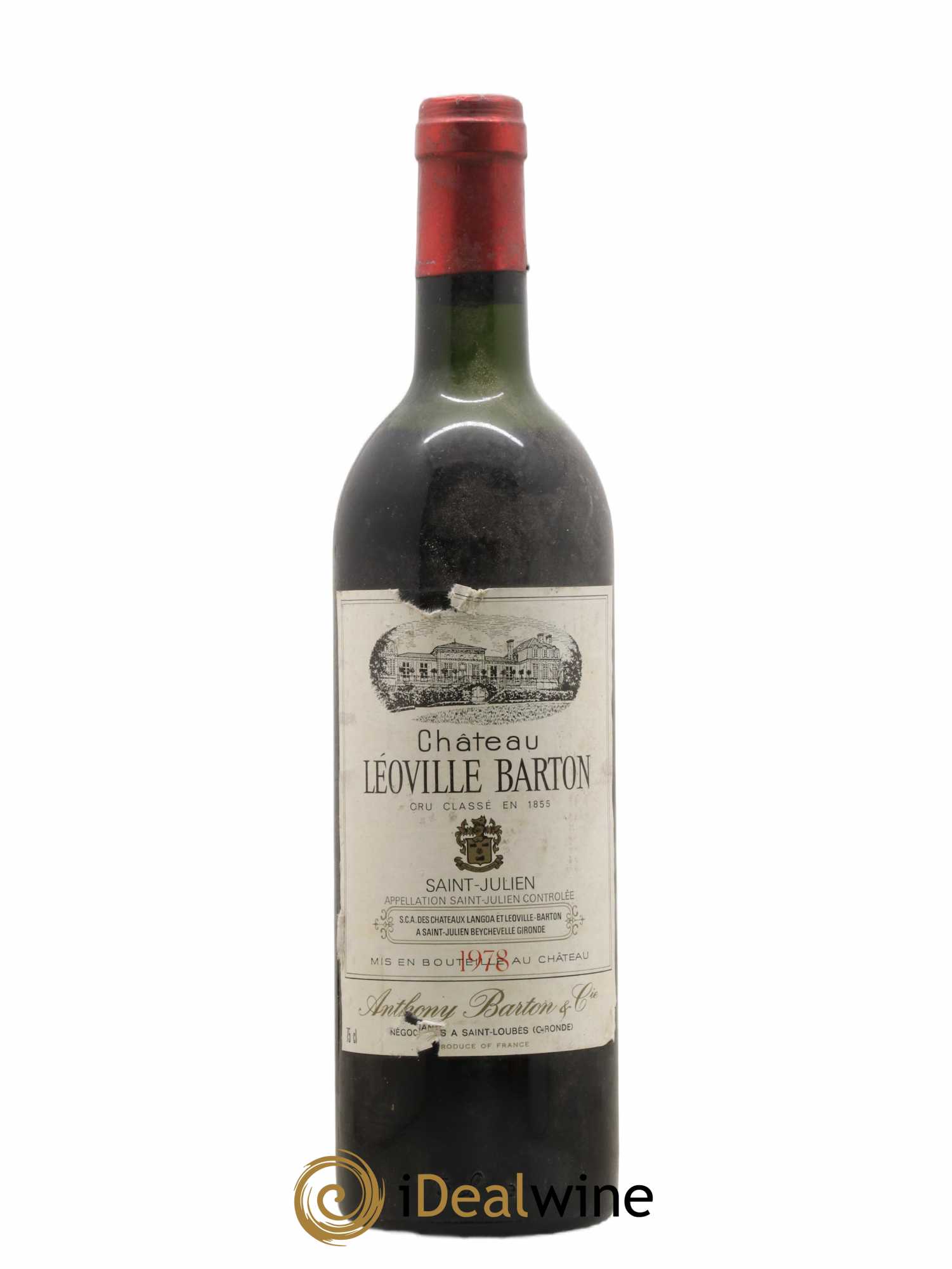 Château Léoville Barton 2ème Grand Cru Classé 1978 - Lot de 1 bouteille - 0