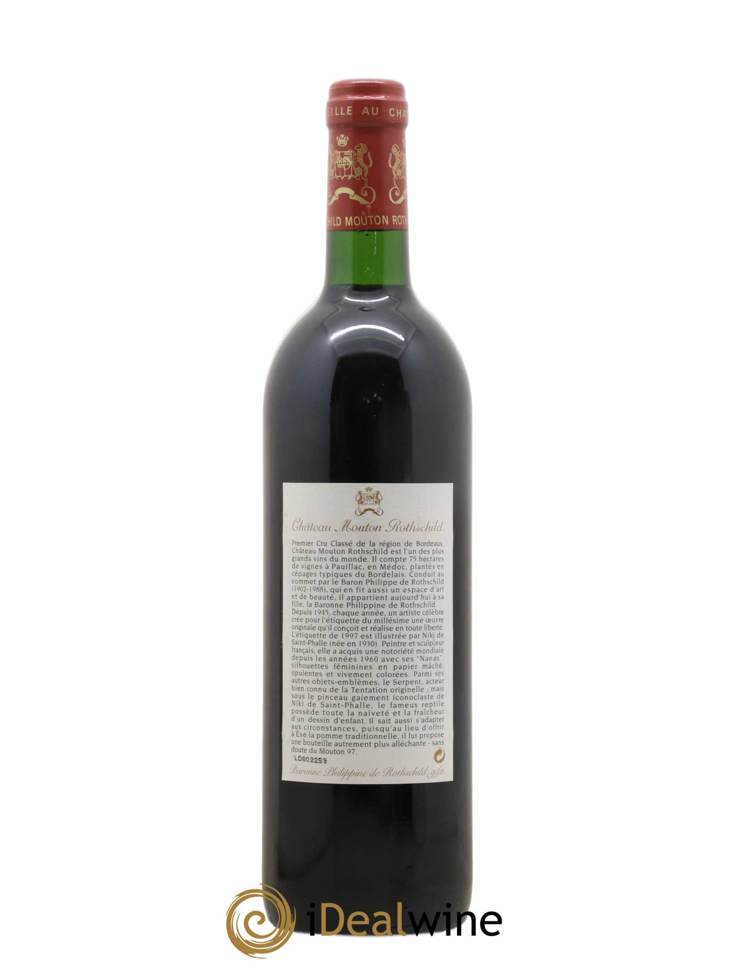 Château Mouton Rothschild 1er Grand Cru Classé 1999 - Posten von 1 Flasche - 1