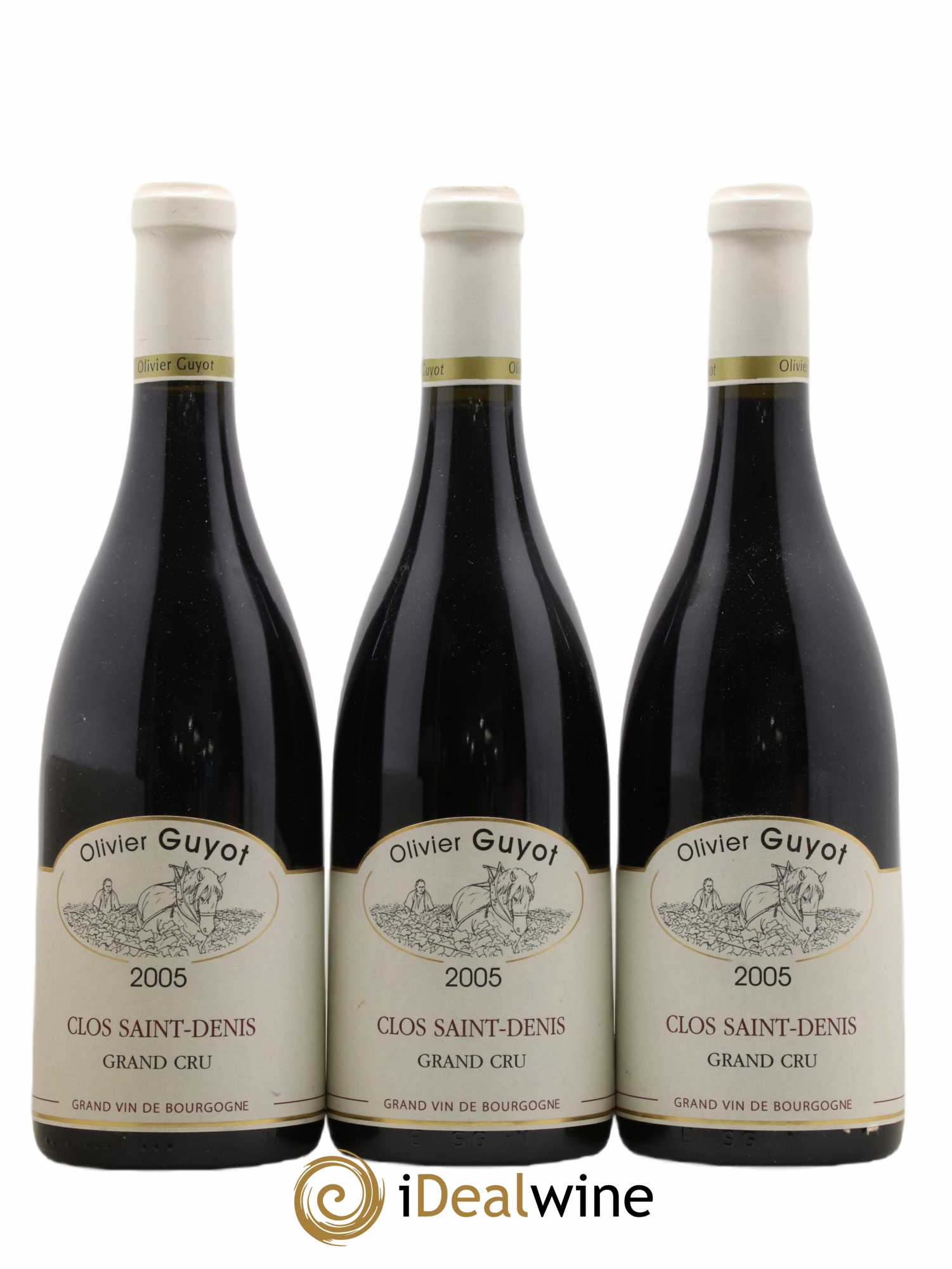 Clos Saint-Denis Grand Cru Olivier Guyot (Domaine de) 2005 - Lot de 3 bouteilles - 0