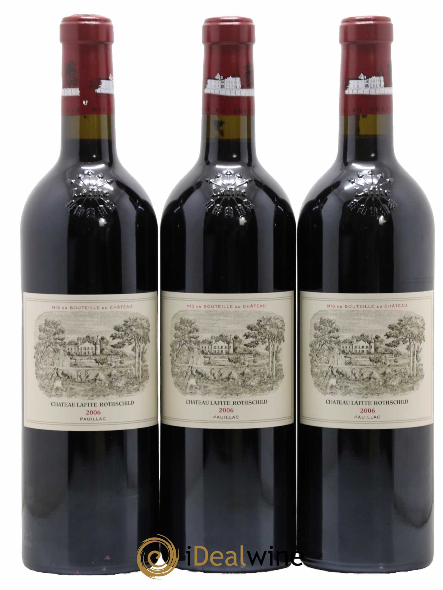 Château Lafite Rothschild 1er Grand Cru Classé 2006 - Lotto di 6 bottiglie - 1