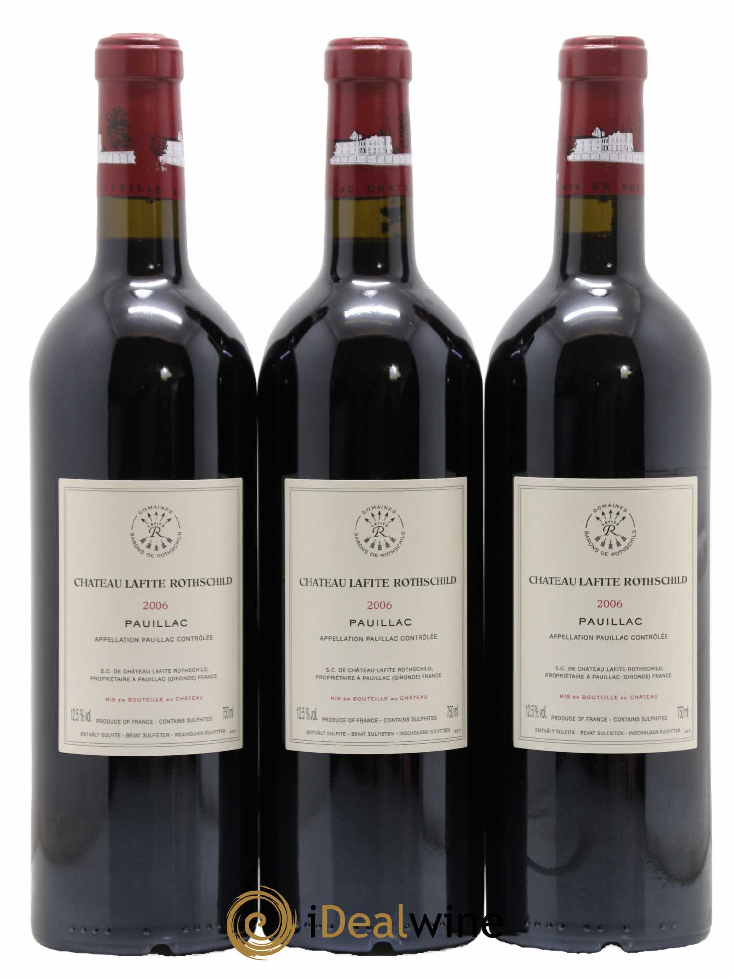 Château Lafite Rothschild 1er Grand Cru Classé 2006 - Lotto di 6 bottiglie - 2