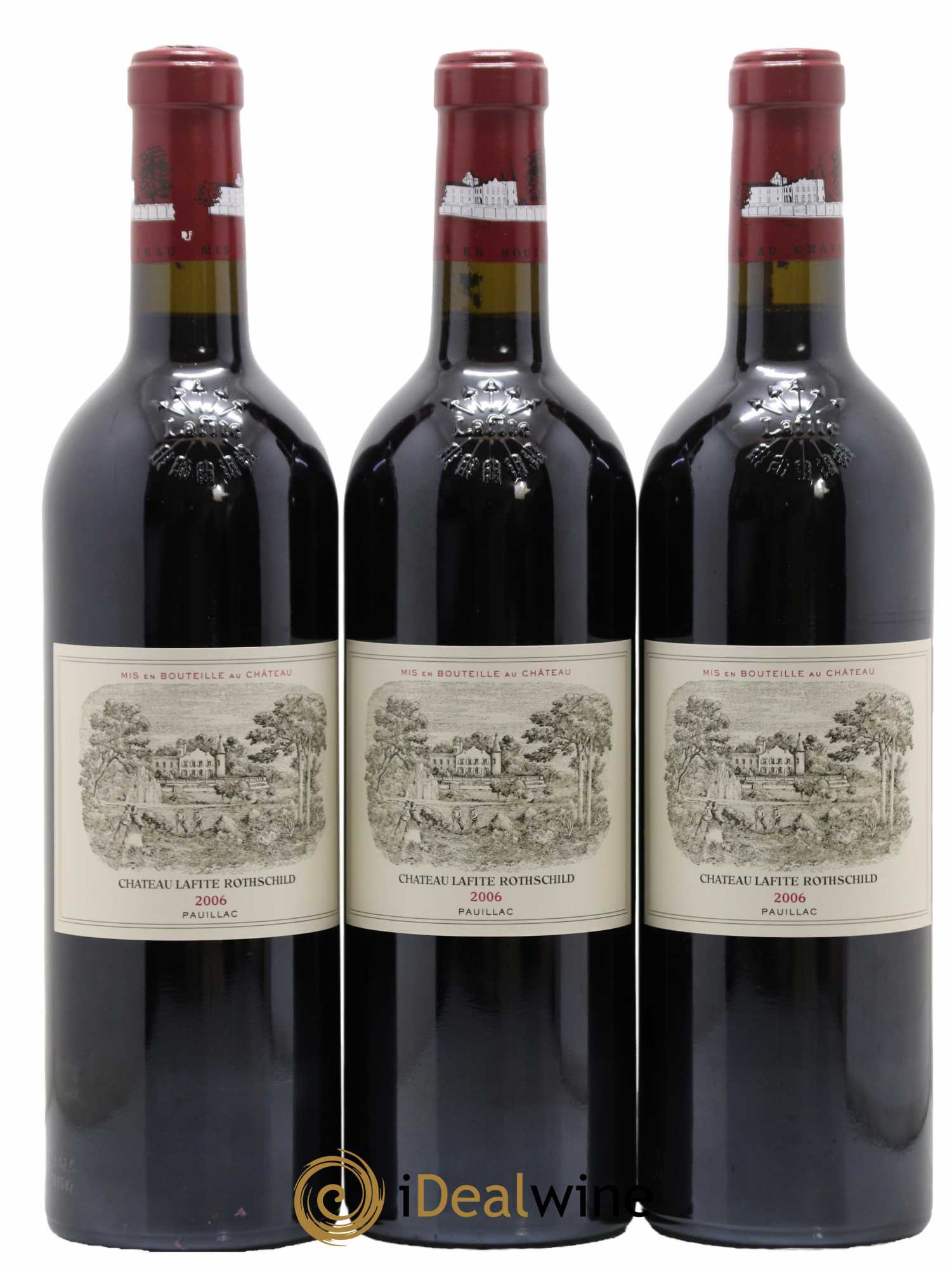 Château Lafite Rothschild 1er Grand Cru Classé 2006 - Lotto di 6 bottiglie - 3