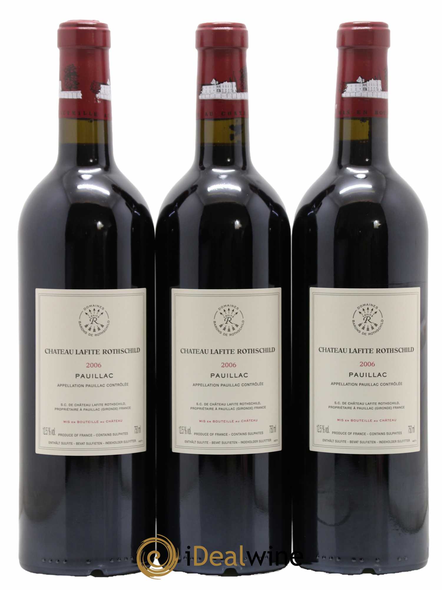 Château Lafite Rothschild 1er Grand Cru Classé 2006 - Lotto di 6 bottiglie - 4