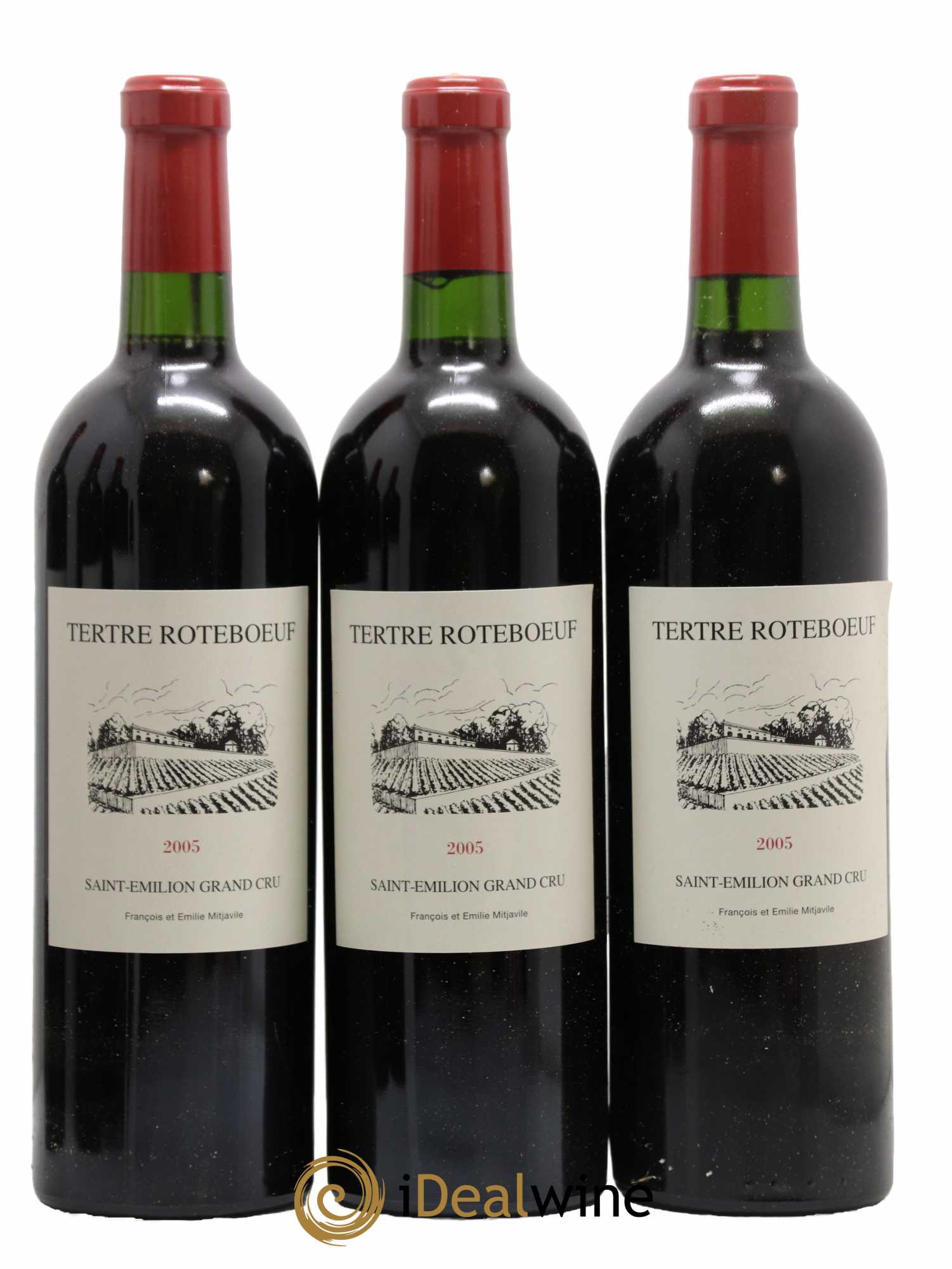 Château Tertre Roteboeuf 2005 - Lot de 6 bouteilles - 2