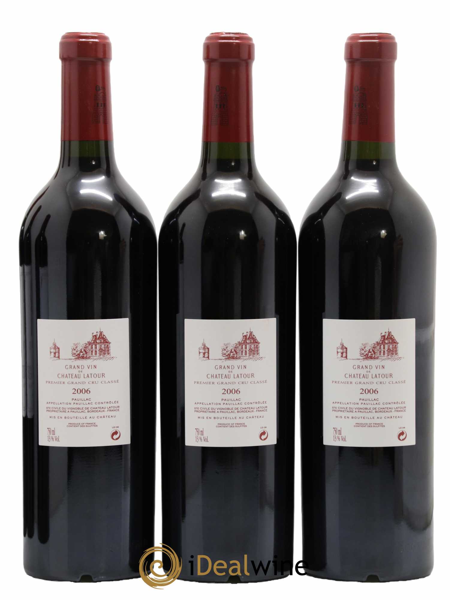 Château Latour 1er Grand Cru Classé 2006 - Lot de 6 bouteilles - 4