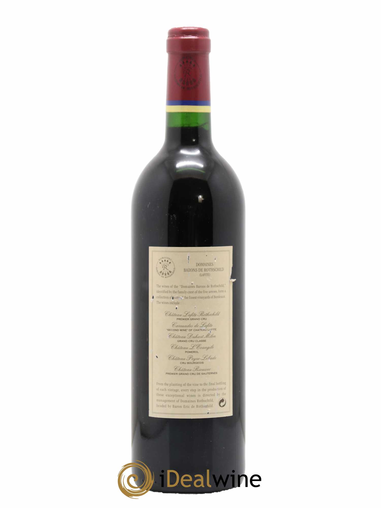 Carruades de Lafite Rothschild Second Vin 1996 - Lot de 1 bouteille - 1
