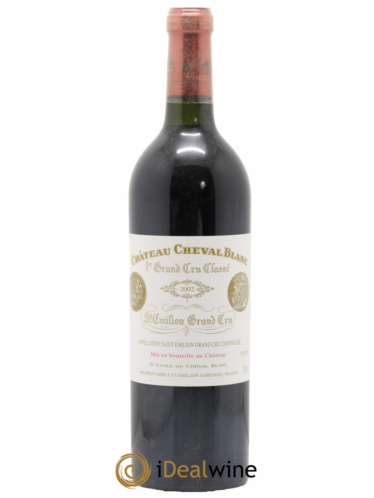 Château Cheval Blanc 1er Grand Cru Classé A 2002 - Lot de 1 bouteille - 0
