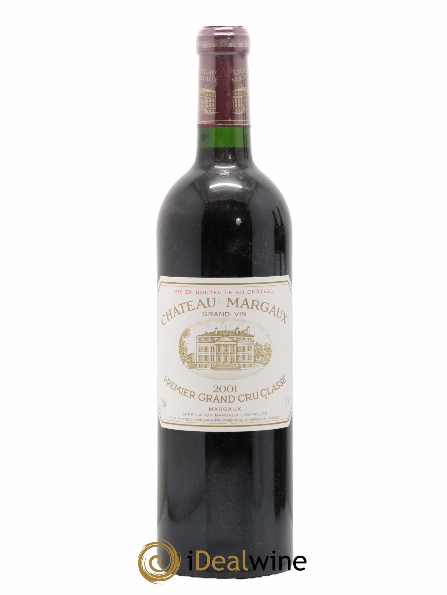 Château Margaux 1er Grand Cru Classé 2001 - Lot de 1 bouteille - 0